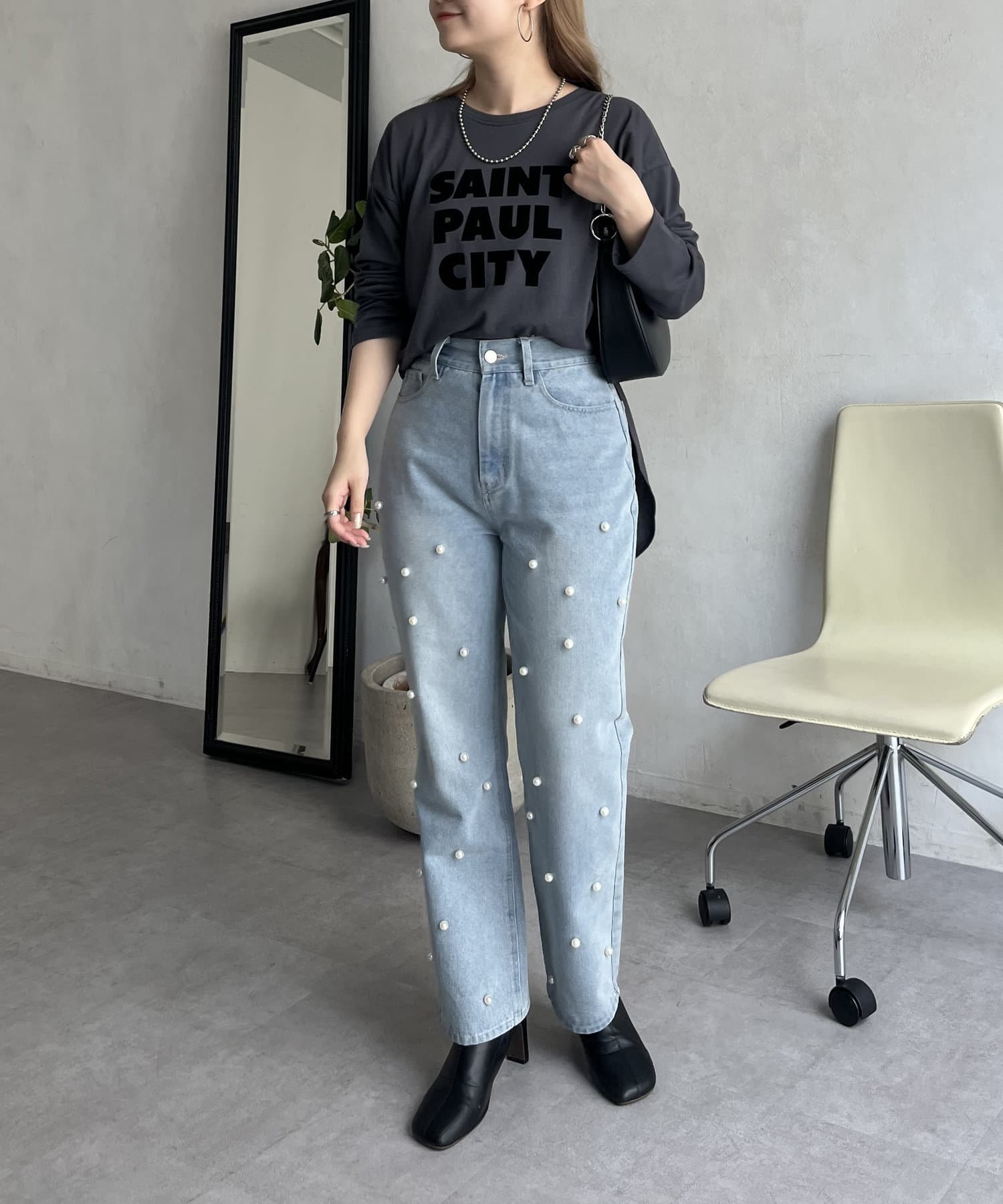 prose verse(プロズヴェール) フロッキーロゴロンT