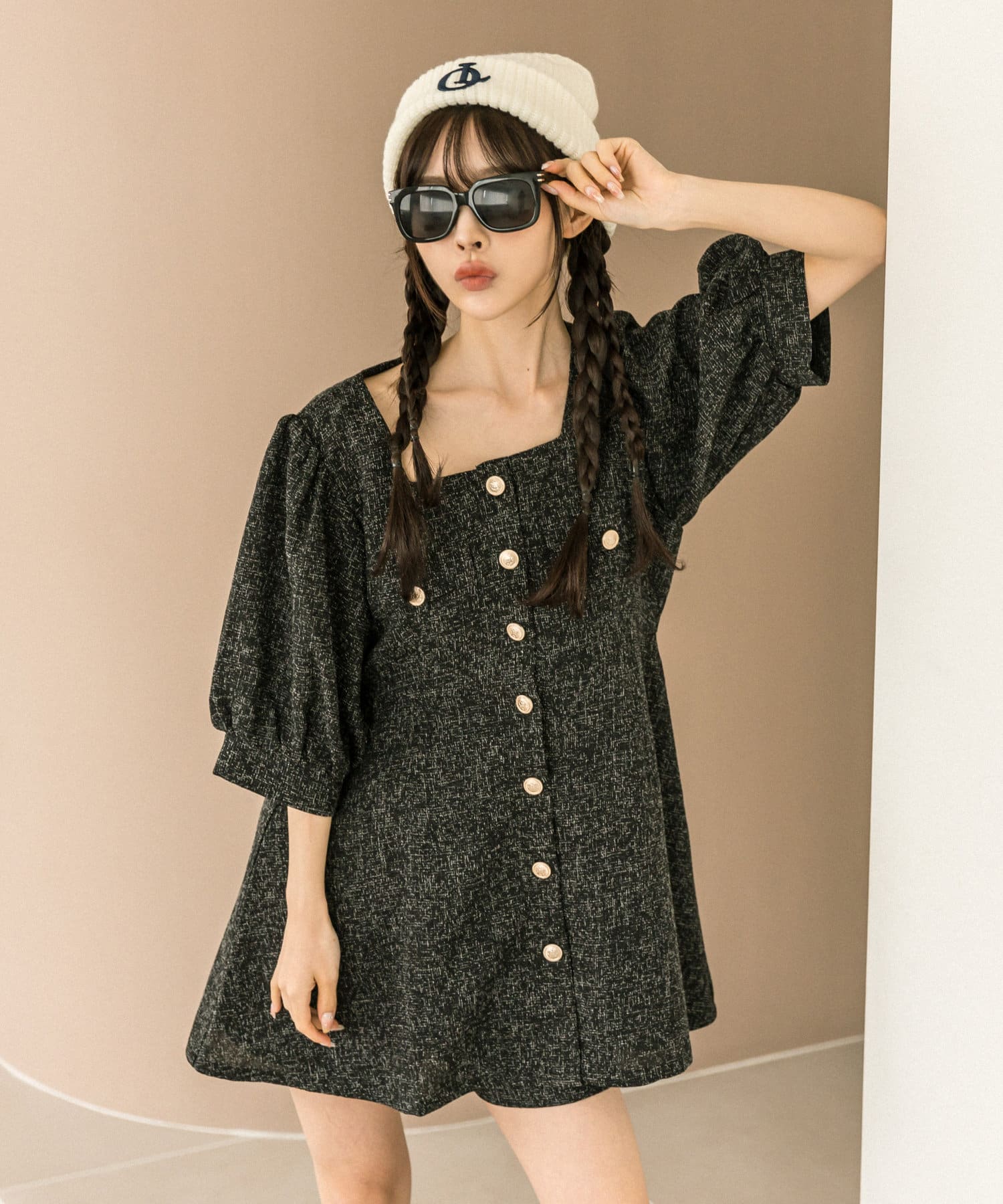 TUNIC DRESS / LADIES (Re) チュニックドレスレディース-