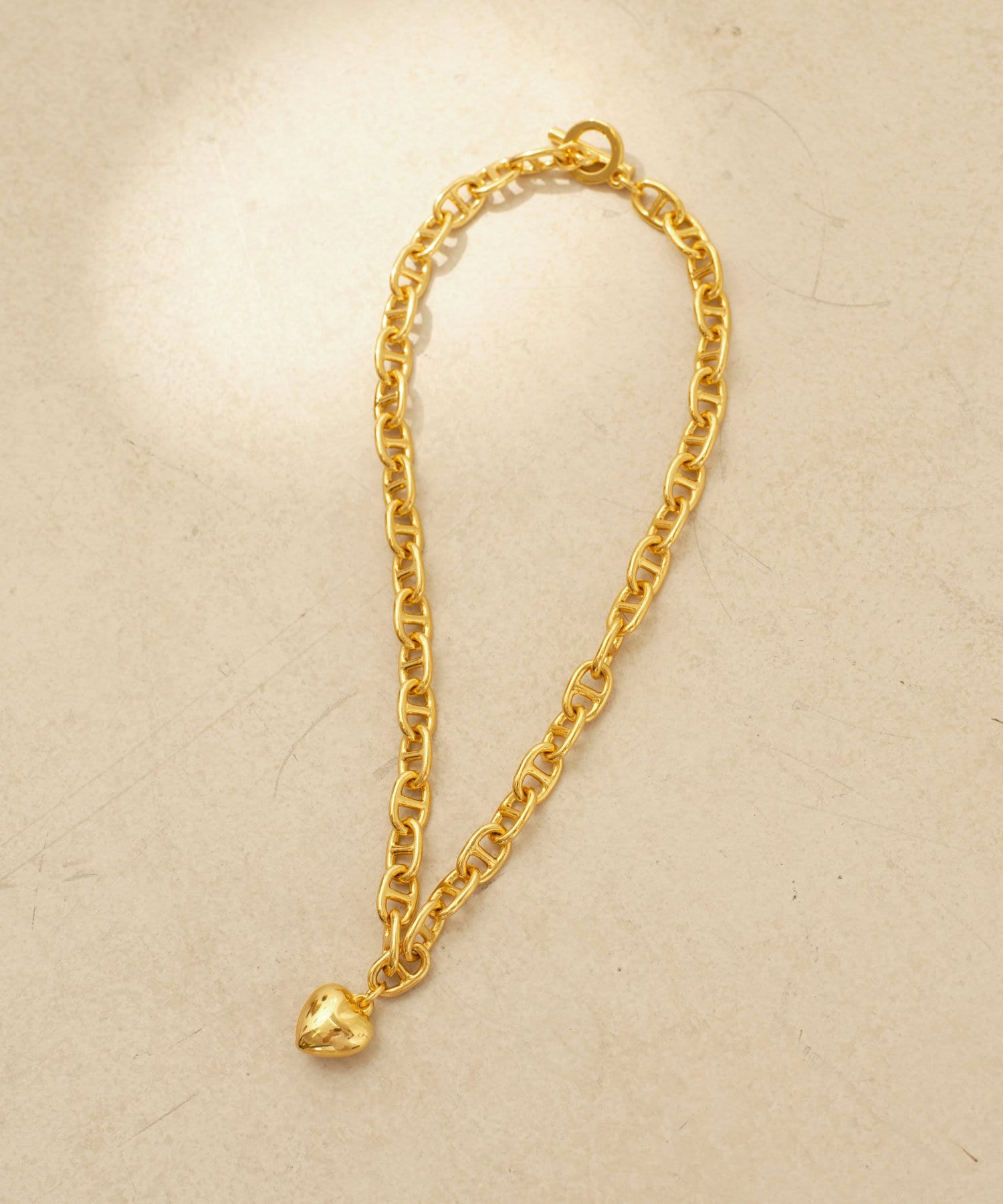CIAOPANIC(チャオパニック) 【WEB限定】【Keyon/キーオン】plump heart chain necklace