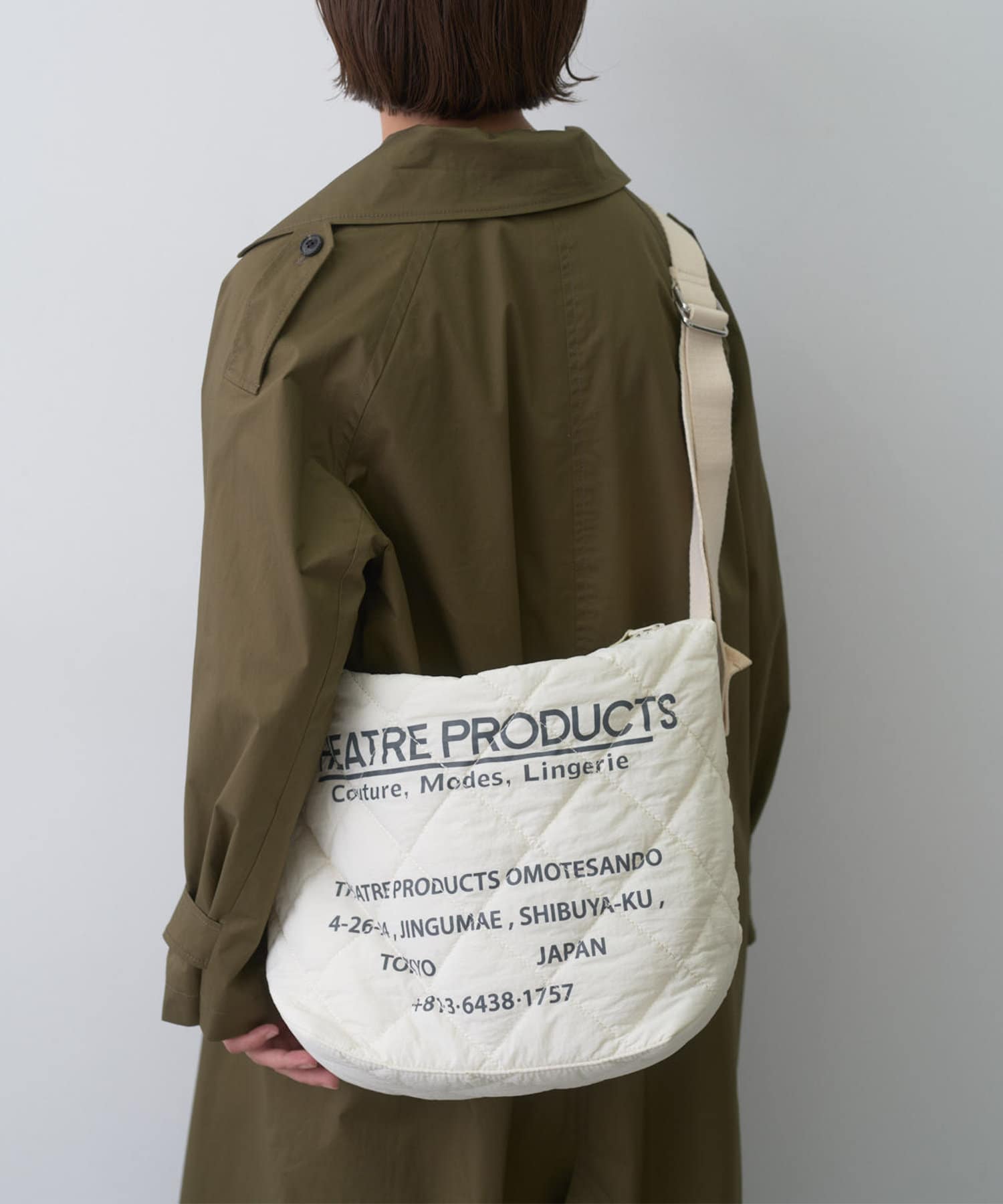 THEATRE PRODUCTS】PUFFER MESSENGER BAG | pual ce cin