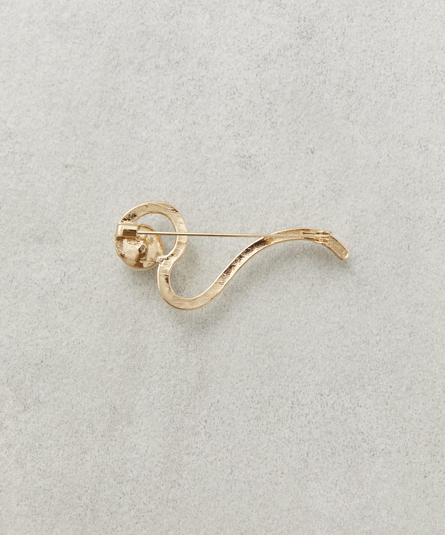 Lattice(ラティス) ニュアンスメタルパールブローチ