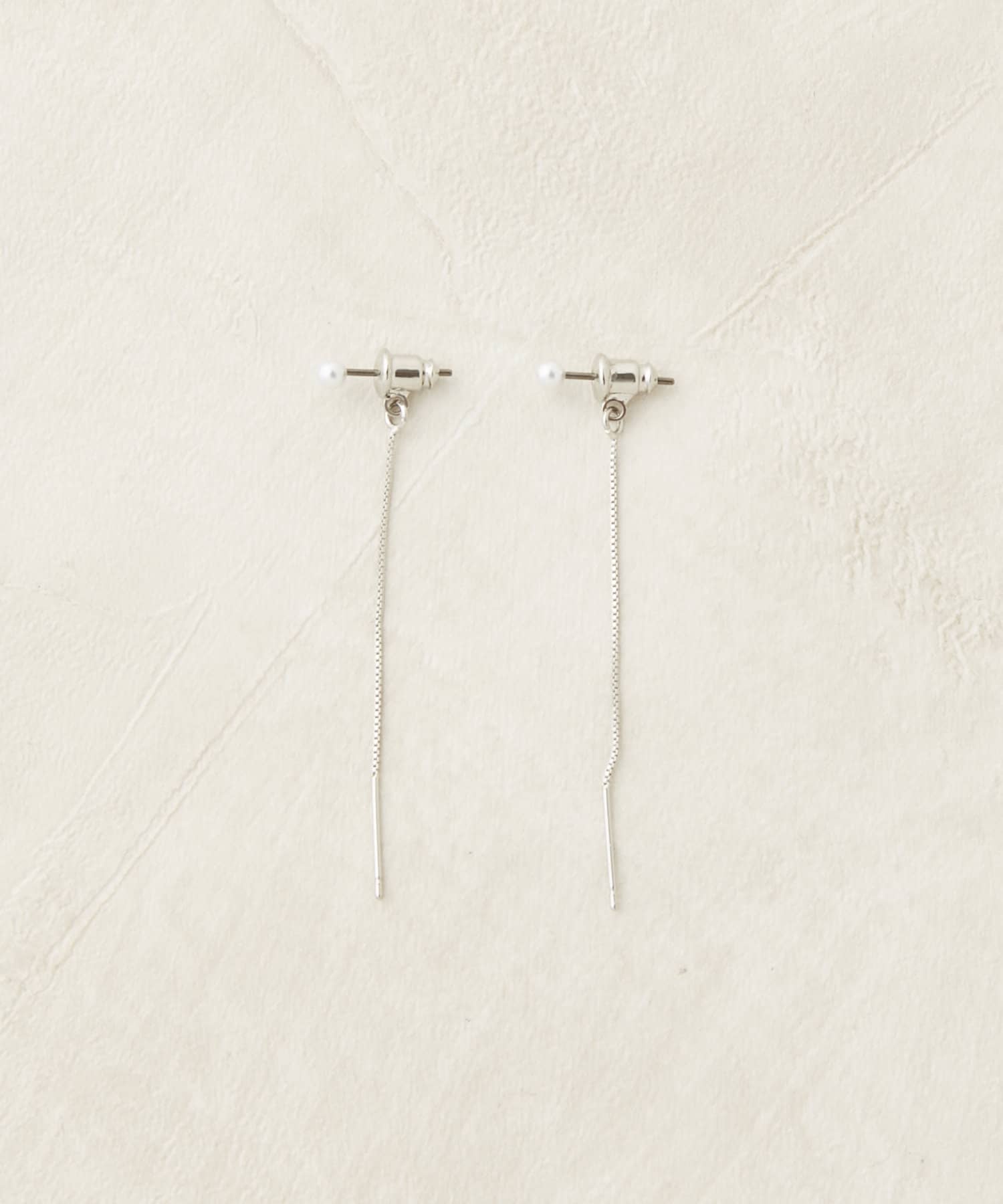 Lattice(ラティス) 【オケージョン】<チタン>パールピアス