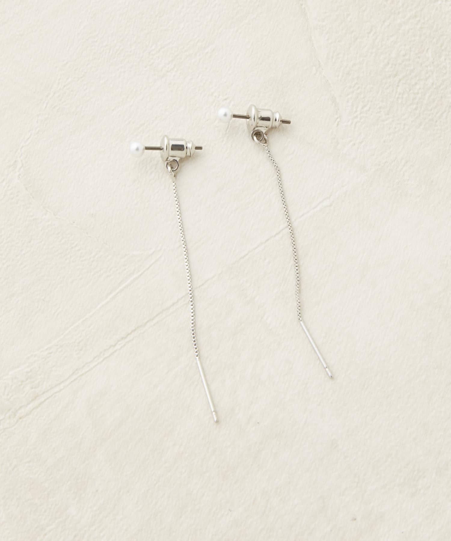 Lattice(ラティス) 【オケージョン】<チタン>パールピアス