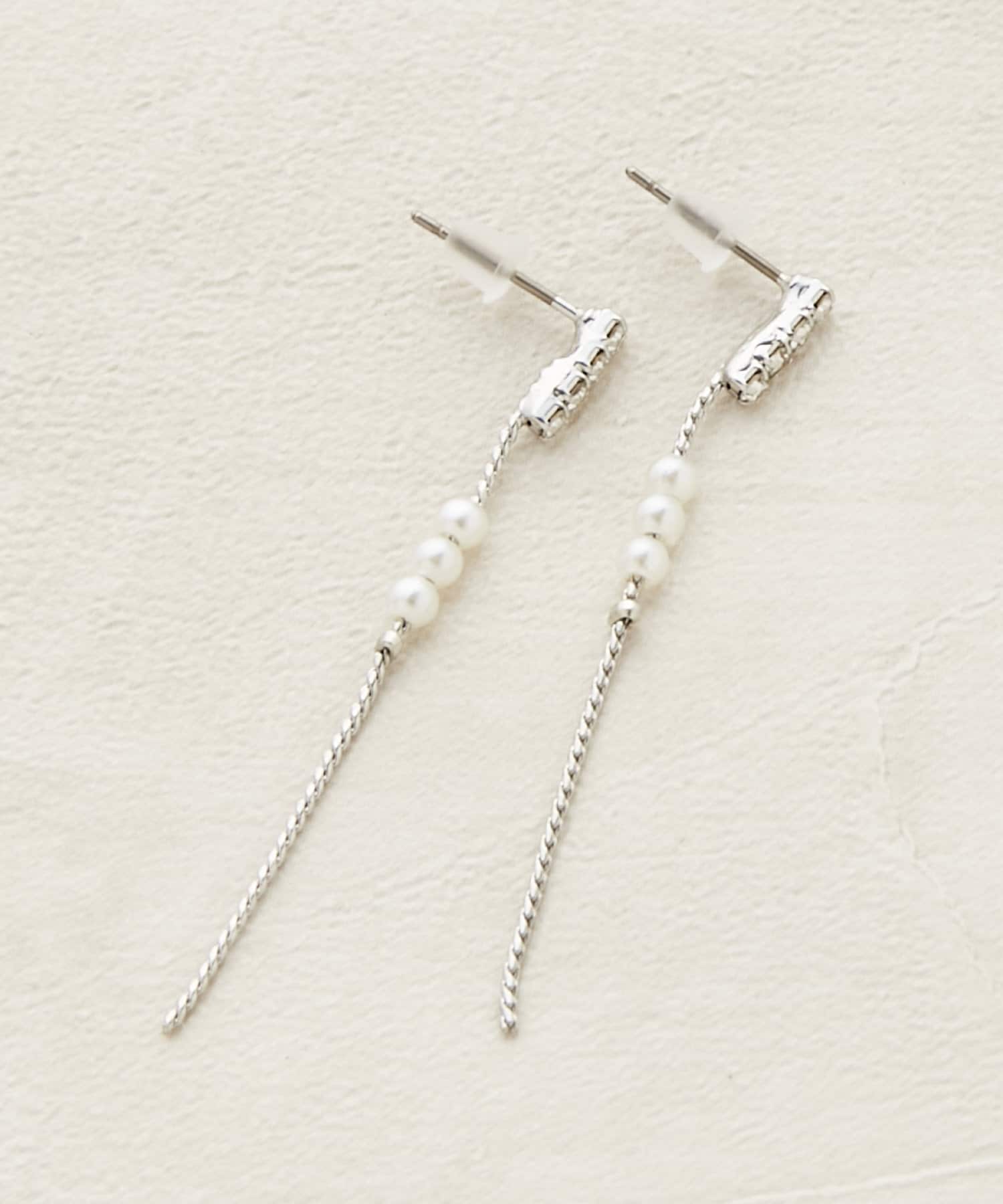 Lattice(ラティス) <チタン>パールピアス