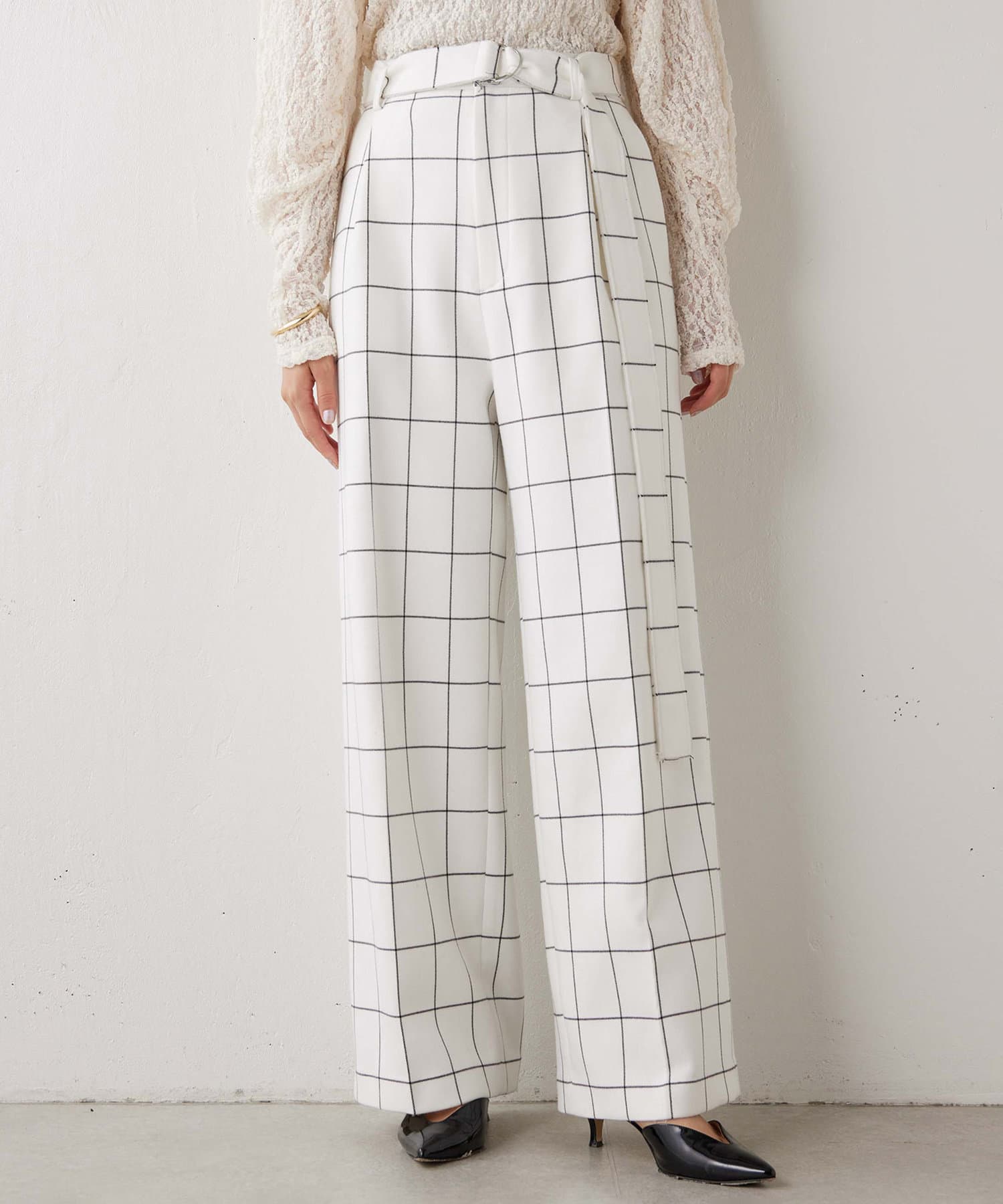 wanaさま専用 D.O UNITED ARROWS BY DAISUKE OBANA＞I 1P WD/TPD PANTS/ワイド