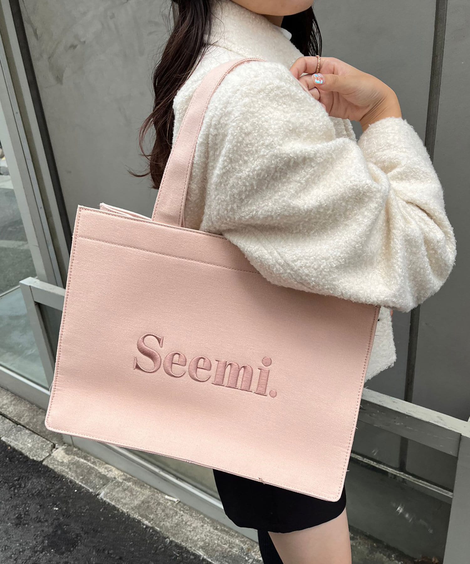 Seemi by NICE CLAUP トートバッグ - トートバッグ