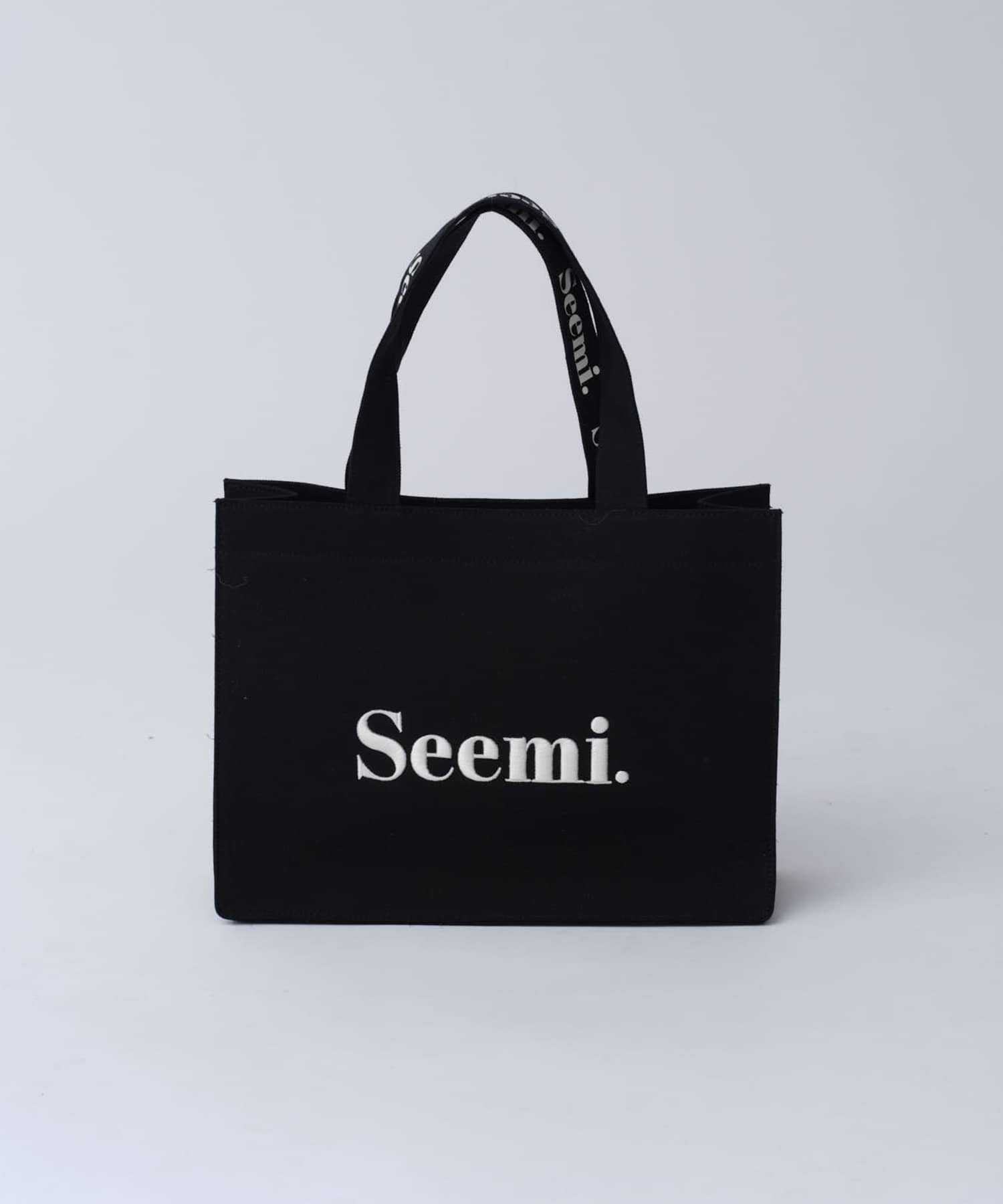 Seemi.by NICE CLAUP(シーミーバイナイスクラップ) Seemi刺繍ビッグトートバッグ