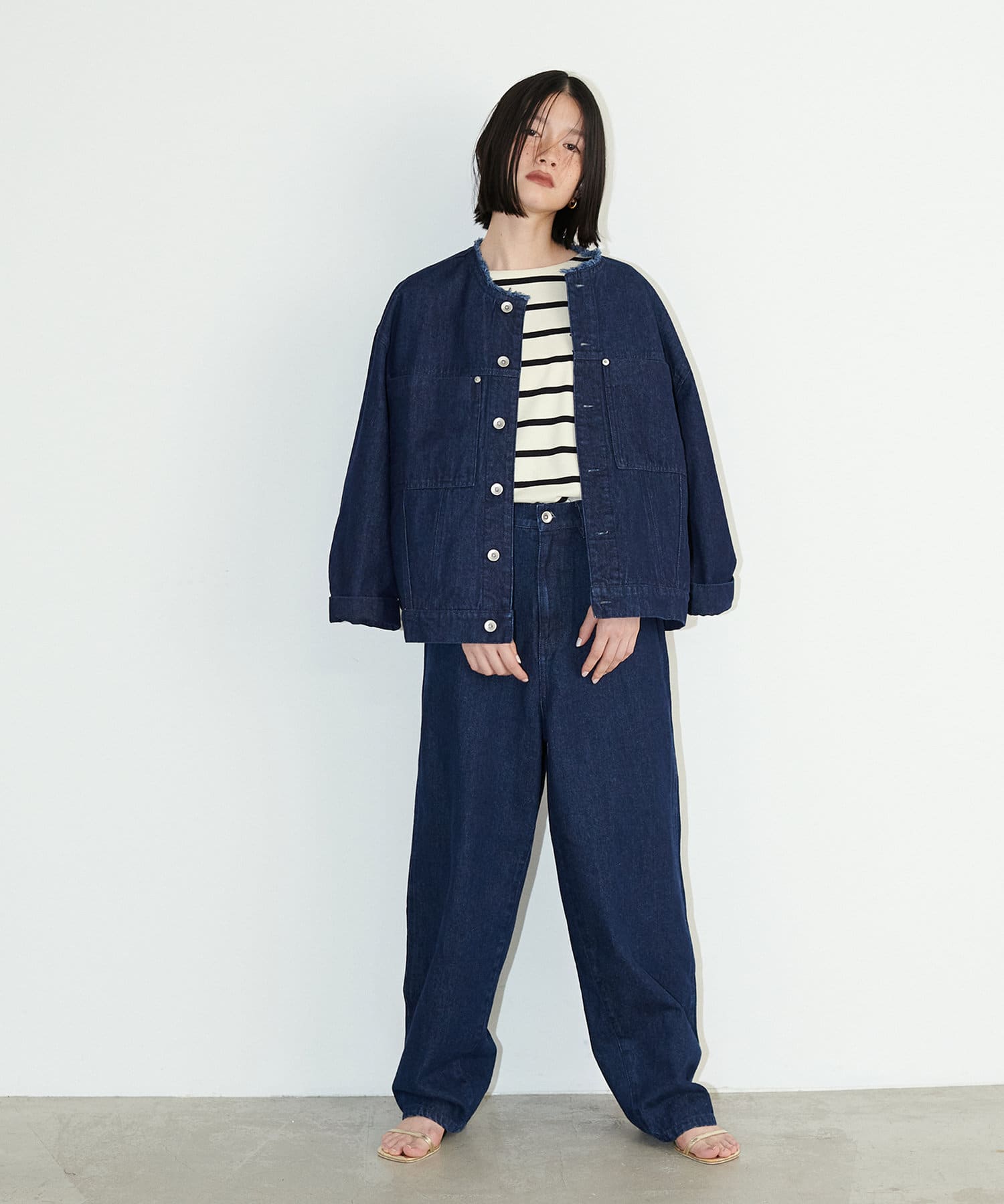 LARUTA(ラルータ) 厚盛ちびロゴロンT