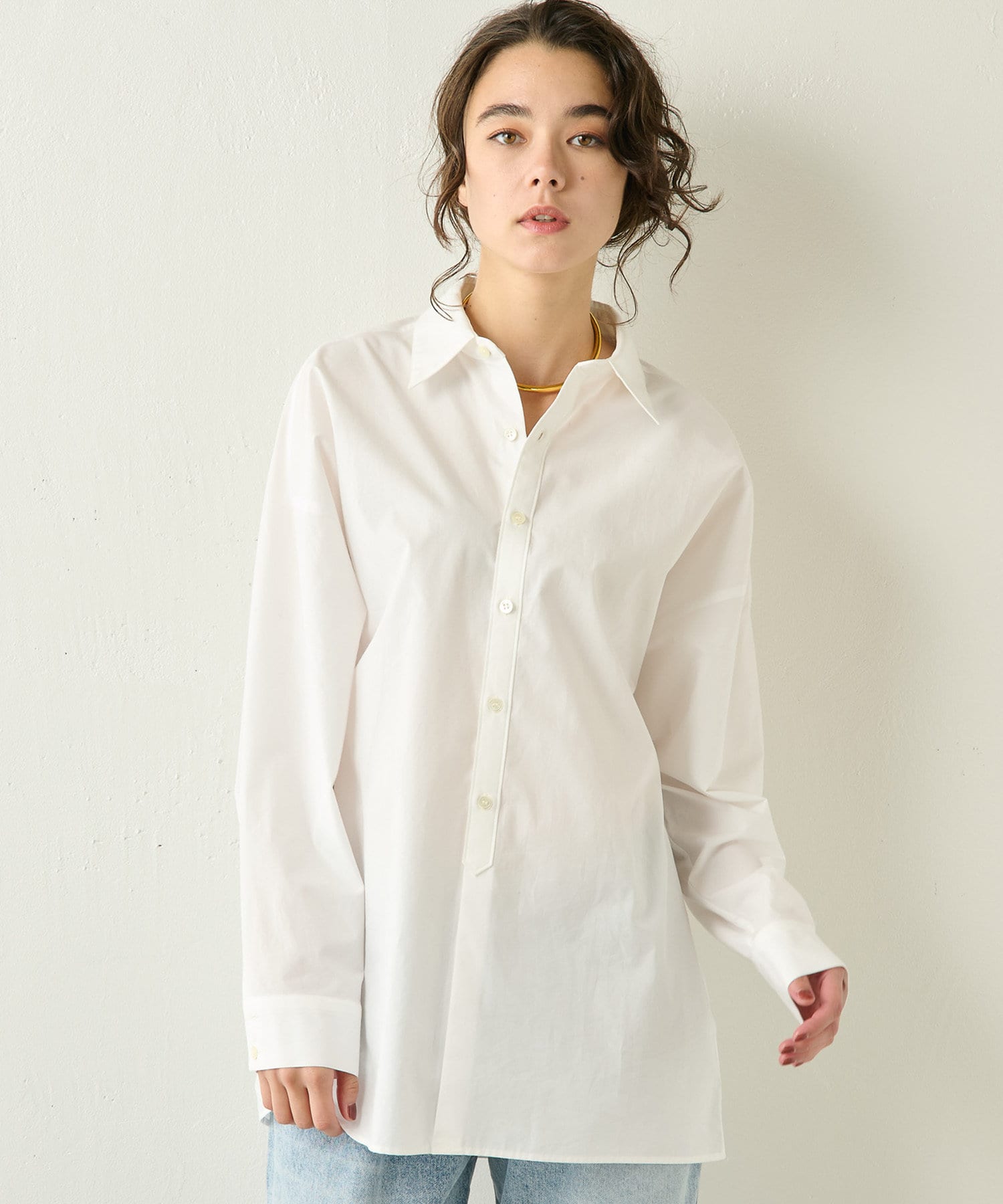ウィムガゼット Whim Gazette ドレス シャツシャツ/ブラウス(長袖/七分)