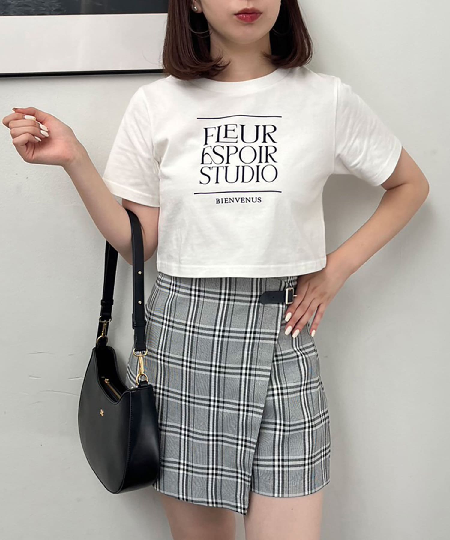 ショート丈アソ―トTシャツ | one after another NICE CLAUP(ワン