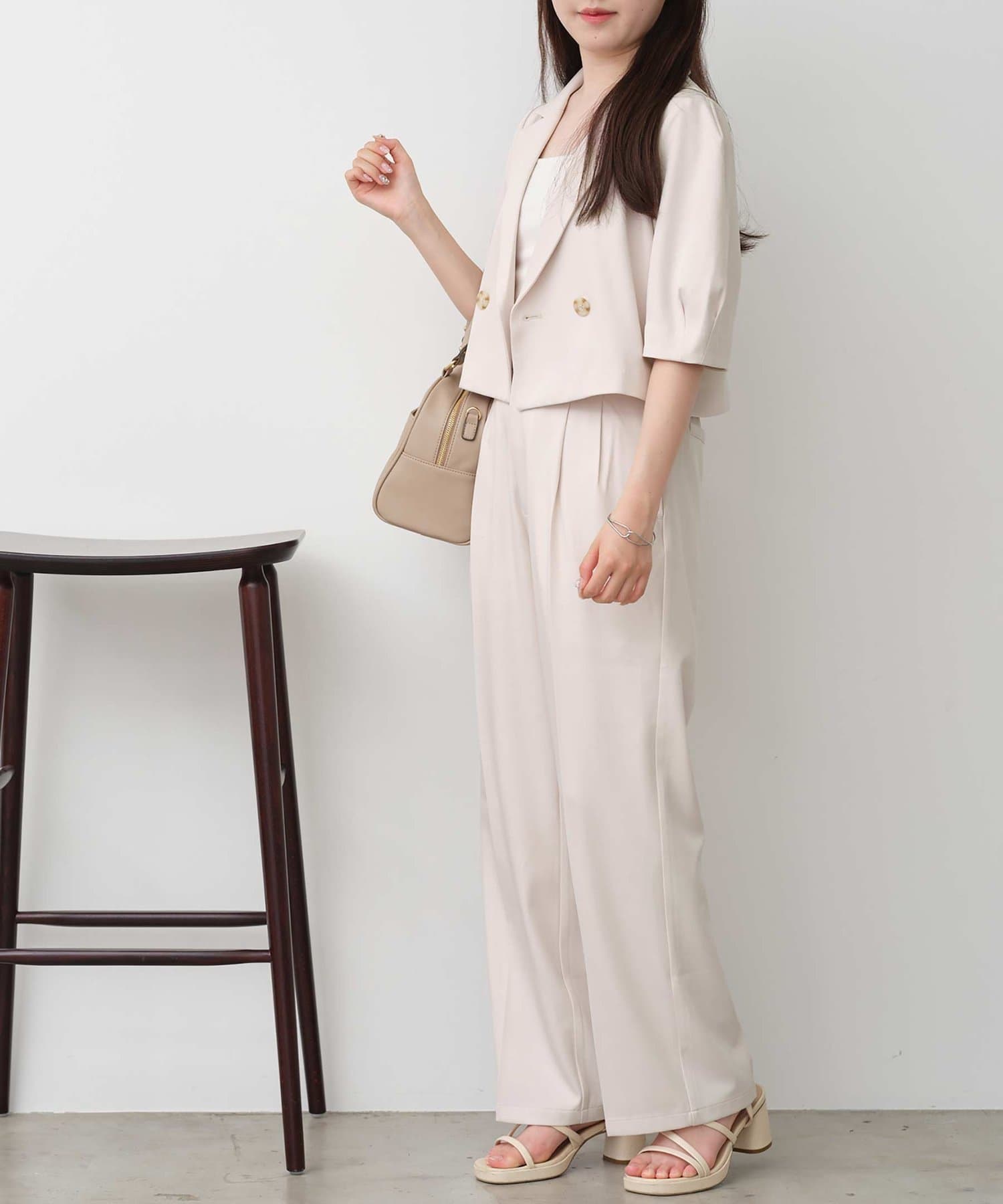 one after another】半袖ジャケット | NICE CLAUP / OLIVE des OLIVE