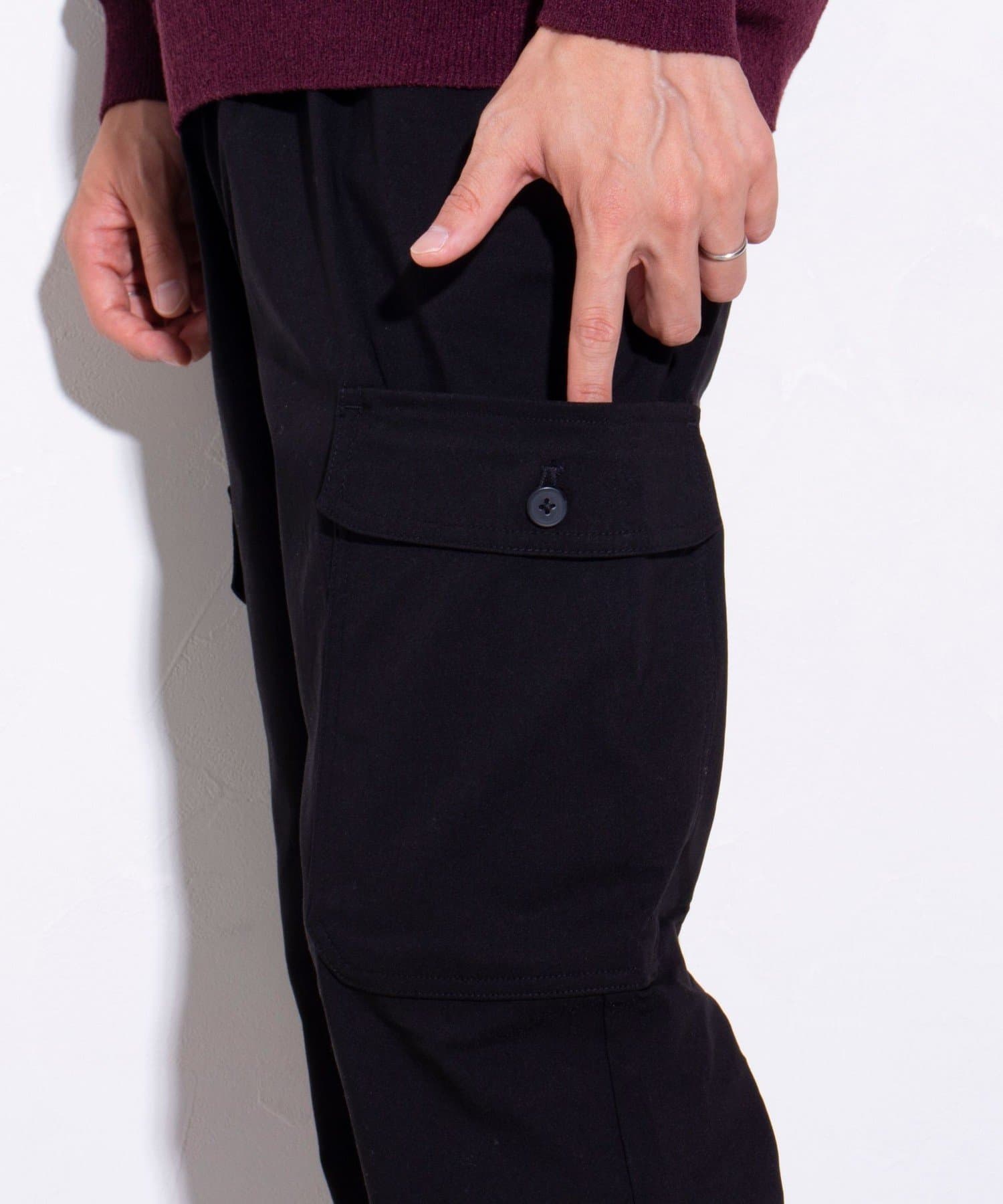 FREDY & GLOSTER(フレディ アンド グロスター) 【GLOSTER】スリムテーパード カーゴパンツ ガーデニングパンツ