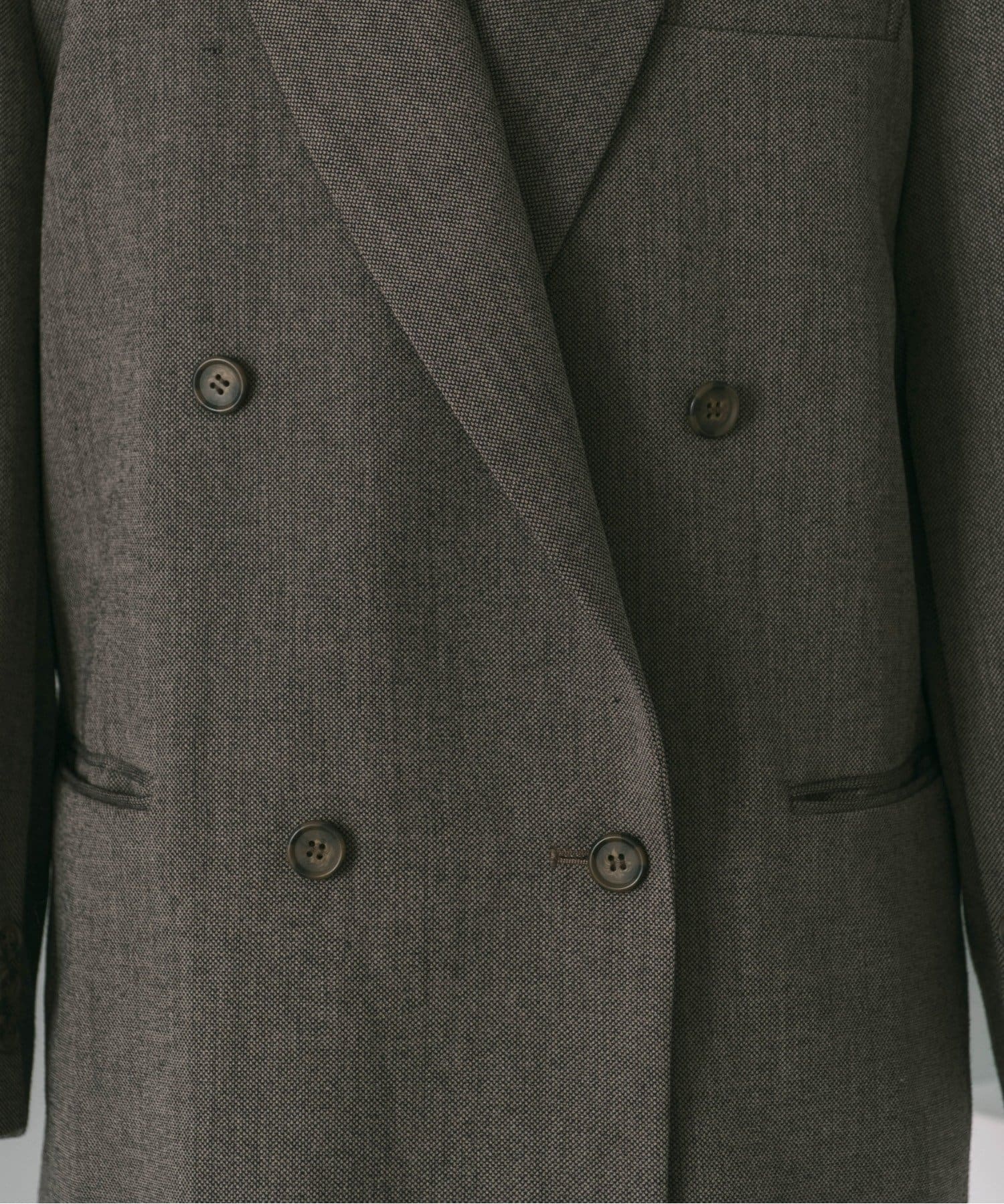 Pasterip(パセリ) Mannish tweed dad jacket