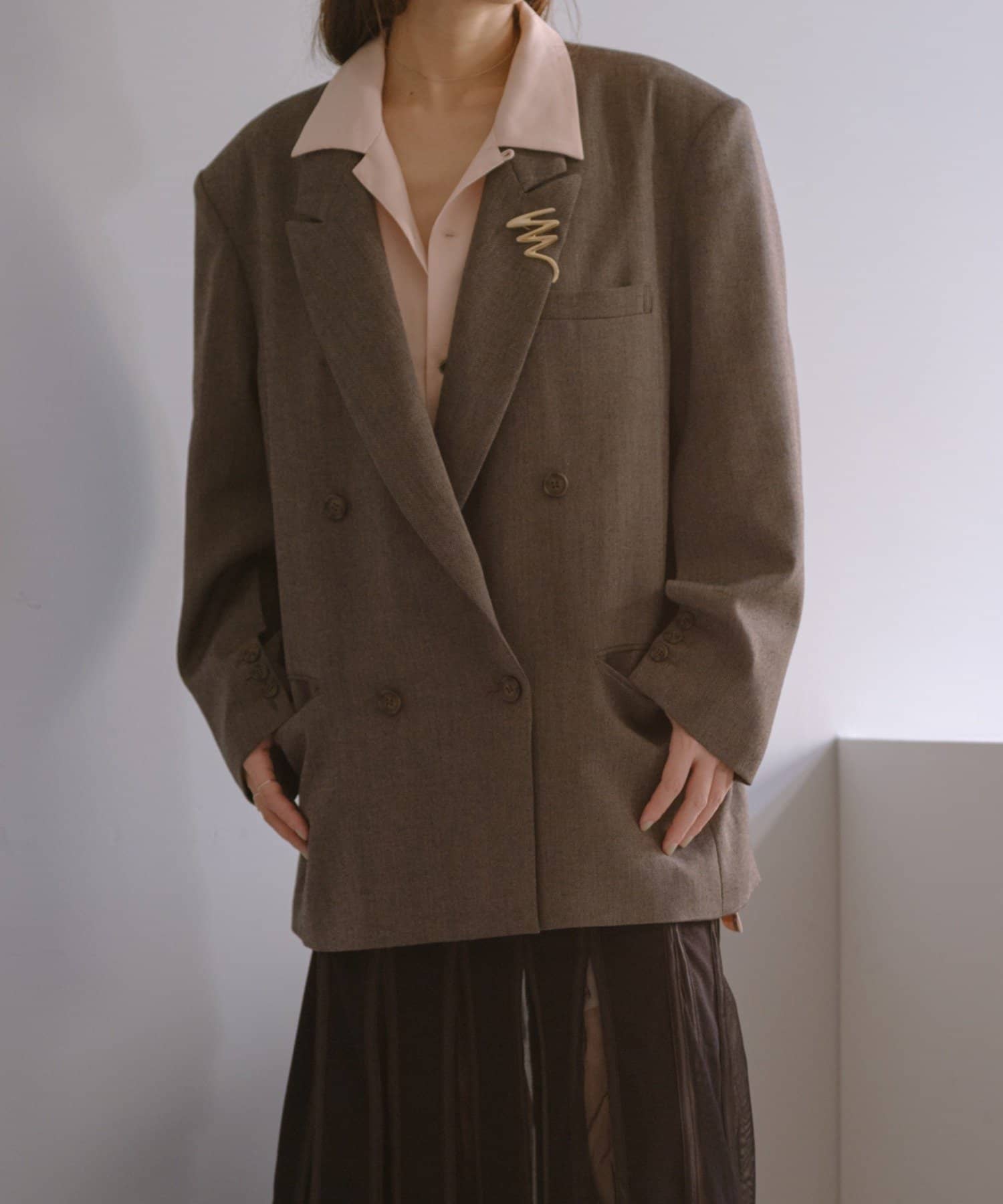 Mannish tweed dad jacket | Pasterip(パセリ)レディース | PAL CLOSET
