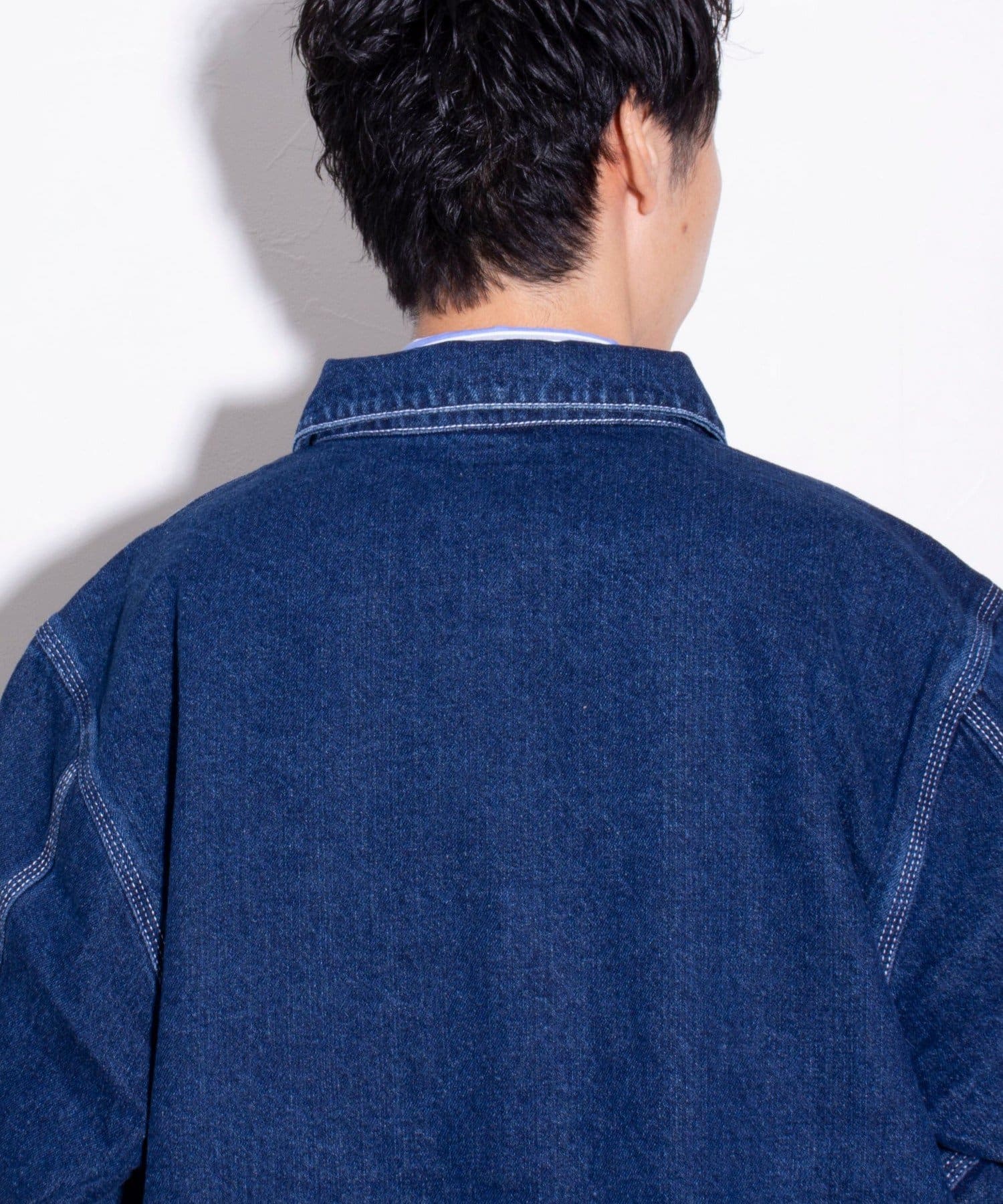 FREDY & GLOSTER(フレディ アンド グロスター) 【GLOSTER】デニムカバーオール ベーシック ルーズフィット