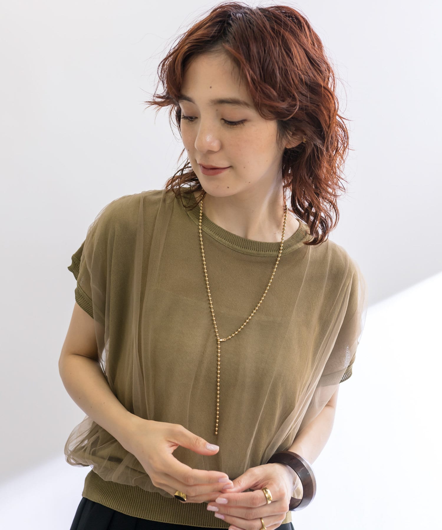 Armillary 2 WAY SHIRT ＆ ネクタイネックレス Armillary 2 WAY SHIRT ＆ ネクタイネックレス Myshiwu Designer