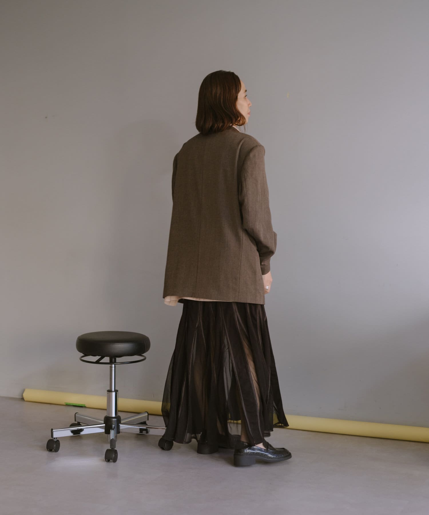 Tulle docking sheer skirt | Pasterip(パセリ)レディース | PAL