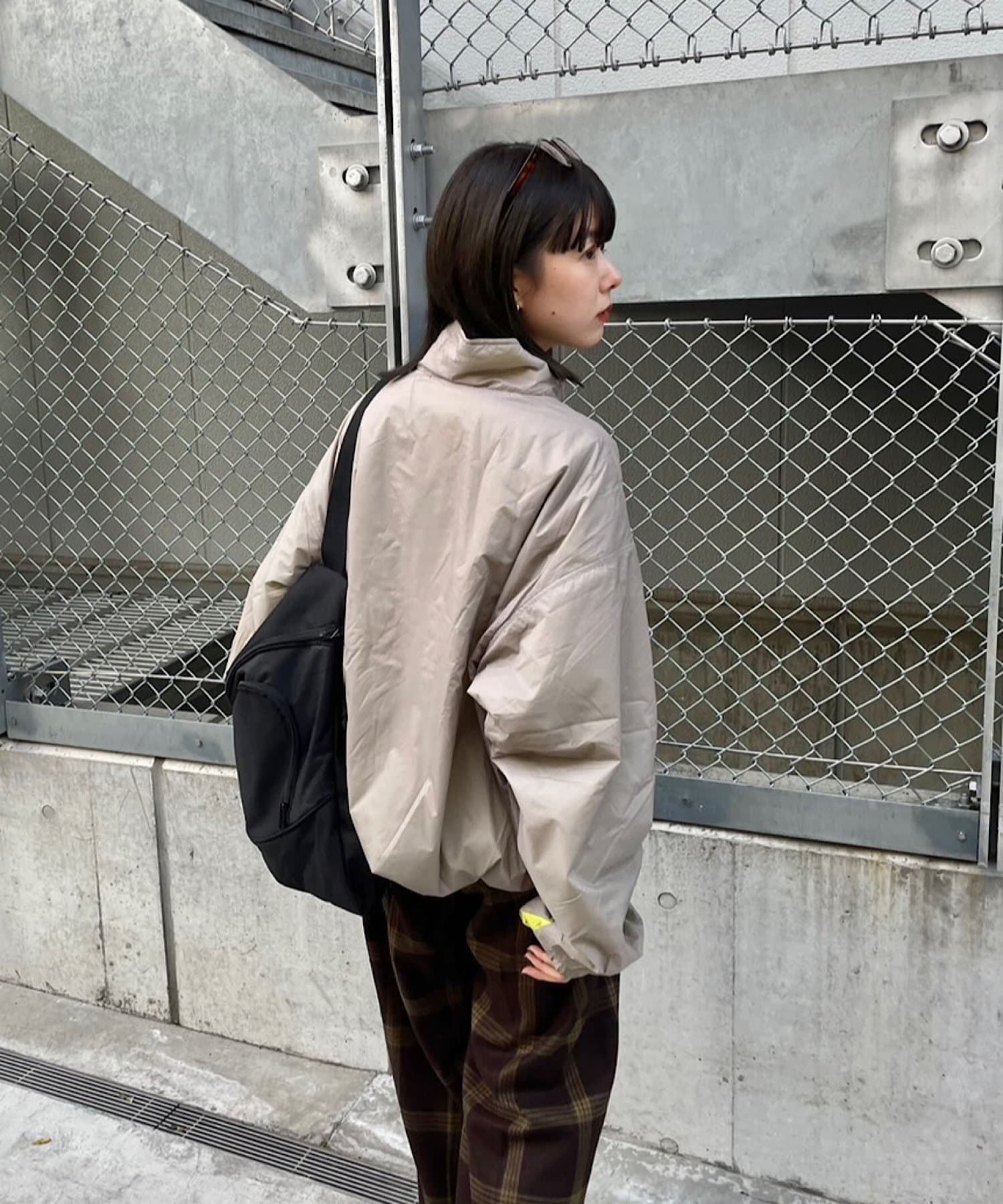 Kastane(カスタネ) HARRINGTON STRETCH HALFZIP JACKET