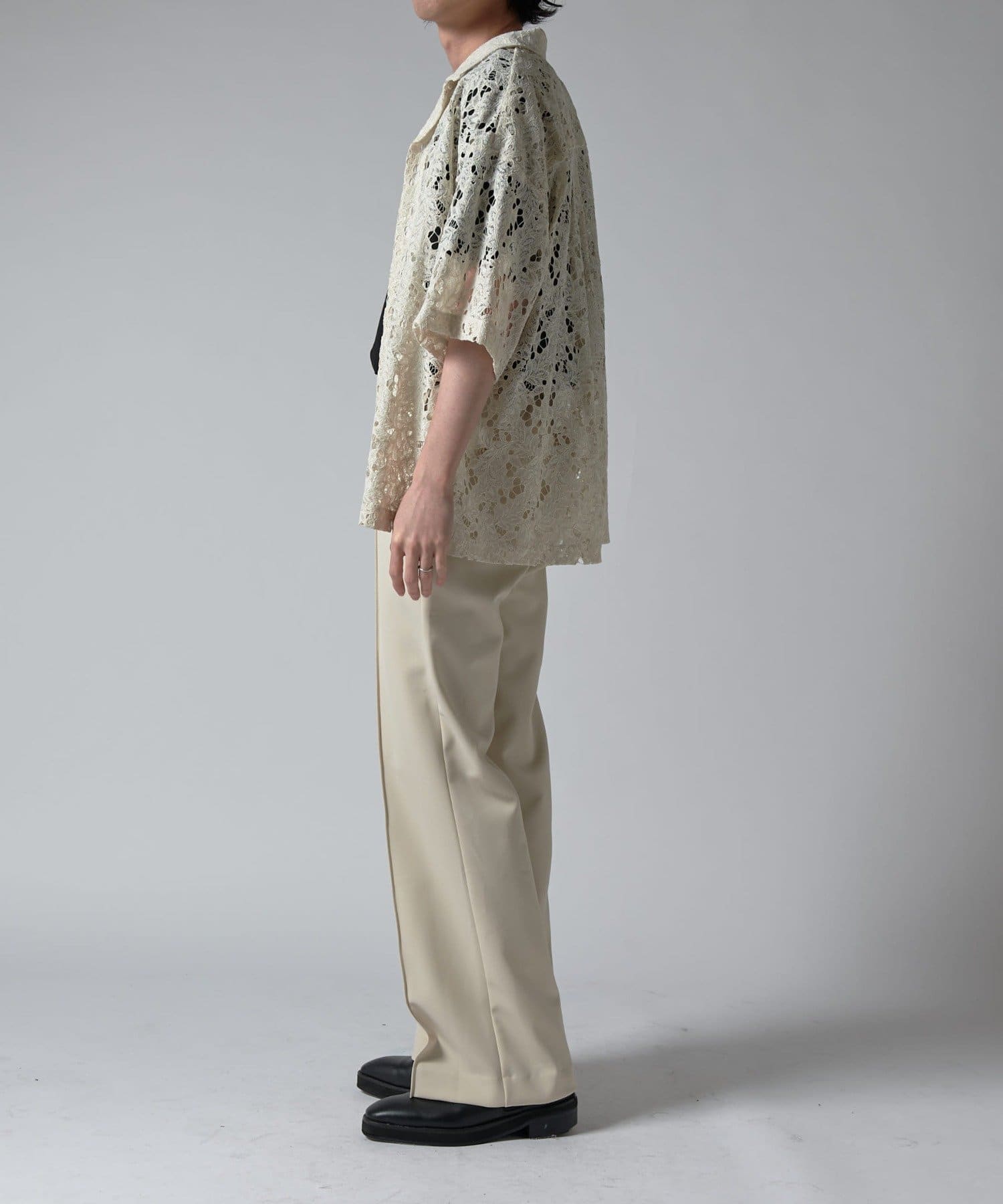 Lui's(ルイス) ワイドレッグフレアパンツ