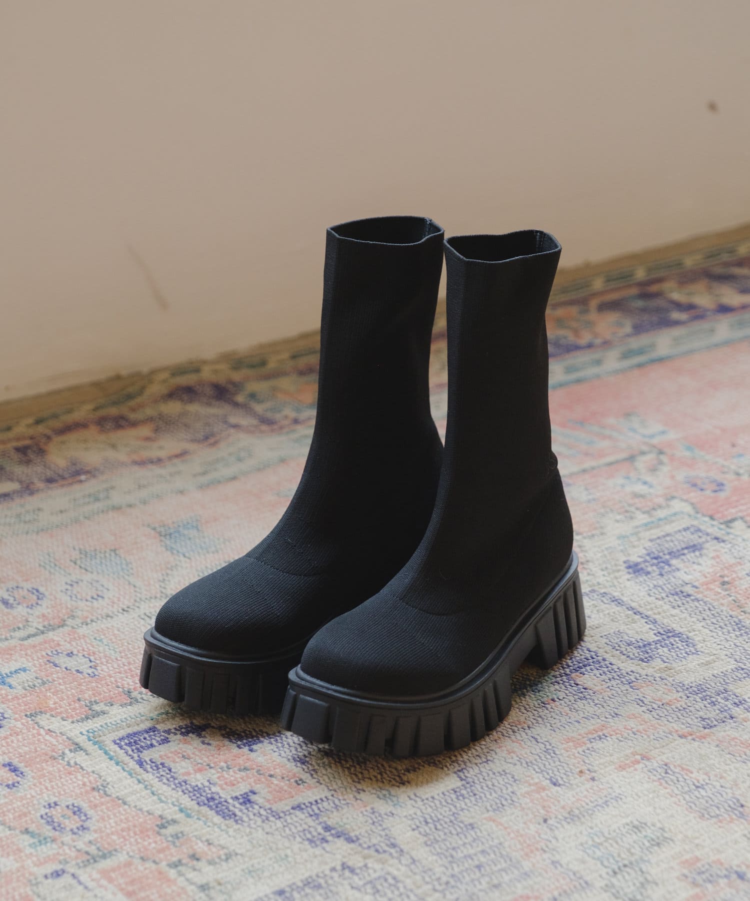 【値下げしました❗️】kasutane/short boots black