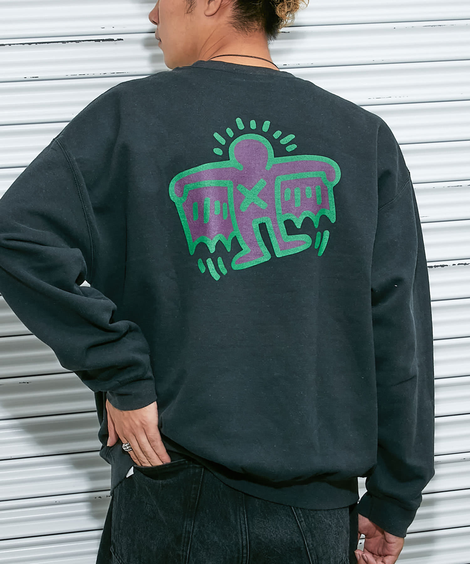 KEITH HARING/キースへリング】wing crew sweat | CIAOPANIC(チャオ