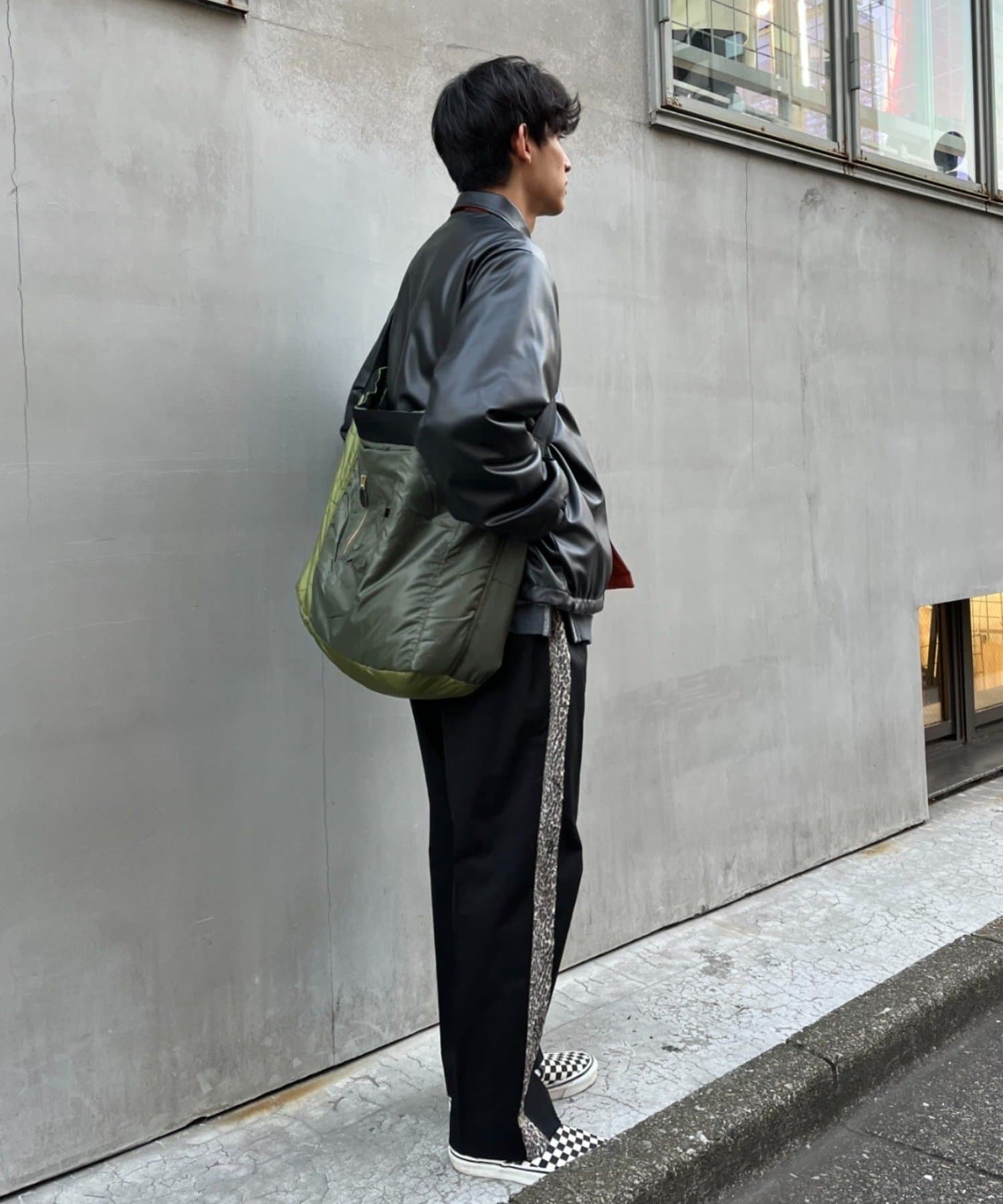 THRIFTY LOOK】Large MA1 shoulder | CIAOPANIC(チャオパニック