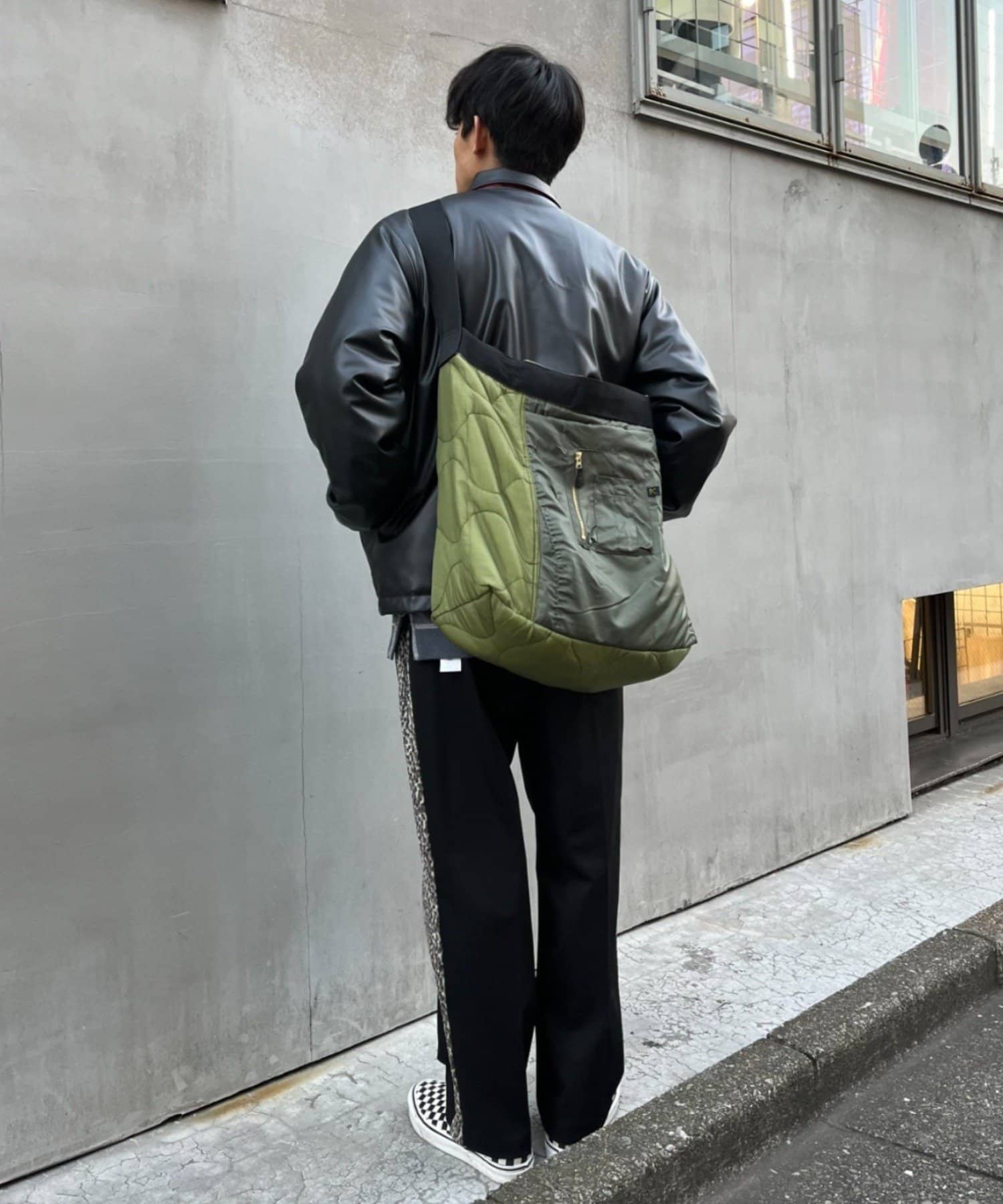 THRIFTY LOOK】Large MA1 shoulder | CIAOPANIC(チャオパニック