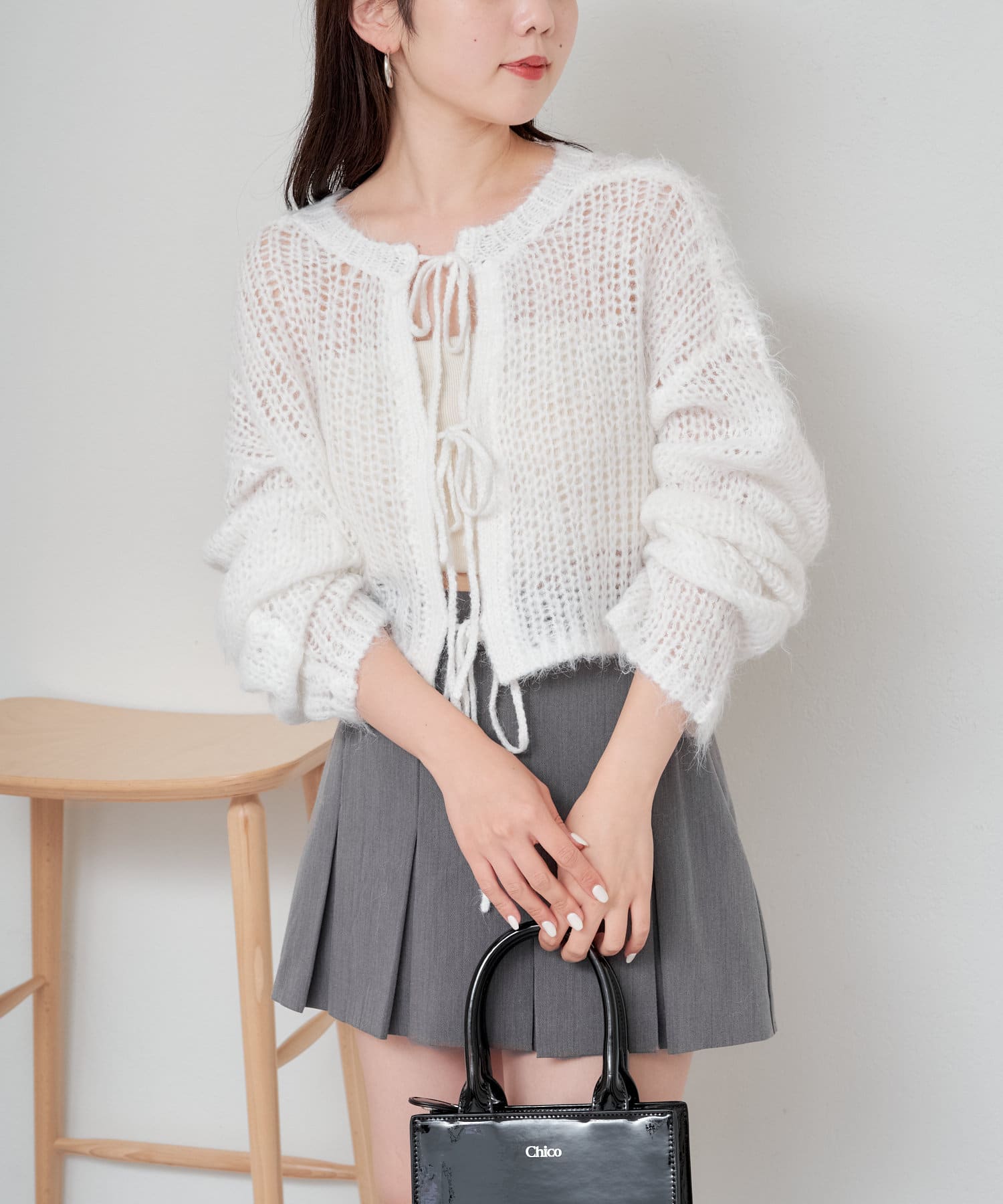 透かしリボンニット | Chico(チコ)レディース | PAL CLOSET(パル