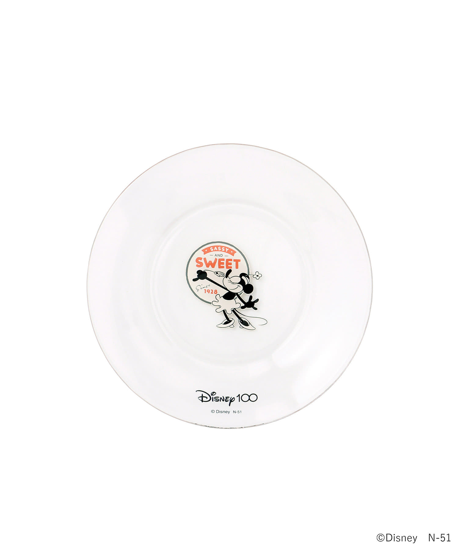 3COINS(スリーコインズ) 【Disney】ガラスプレート：S（16cm）