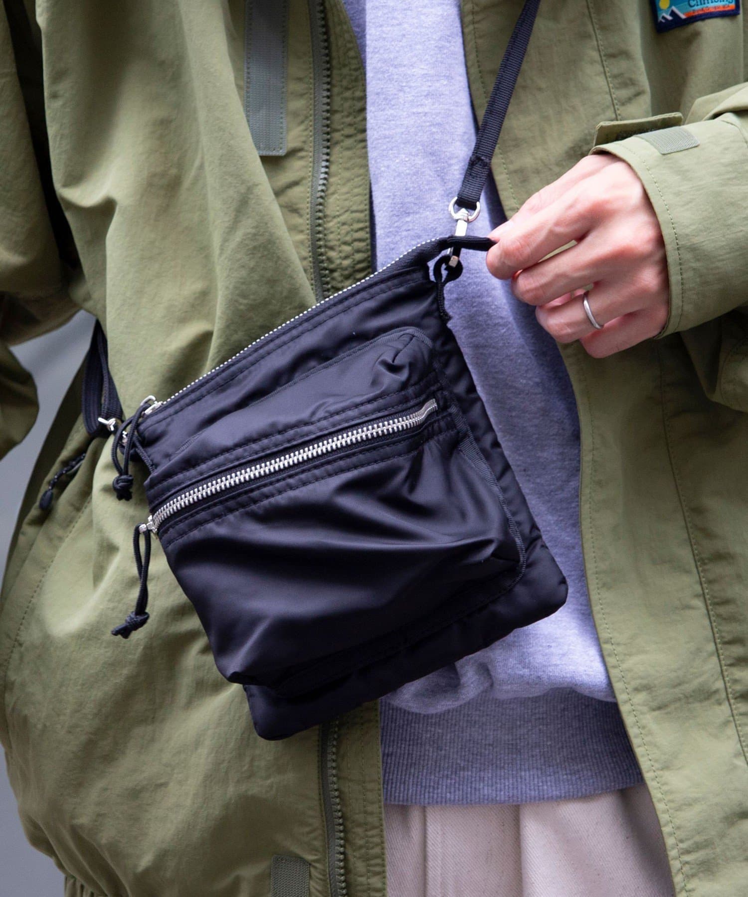 FREDY & GLOSTER(フレディ アンド グロスター) 【GLOSTER】パデッドタンカースバッグ 2nd クロシェット付き