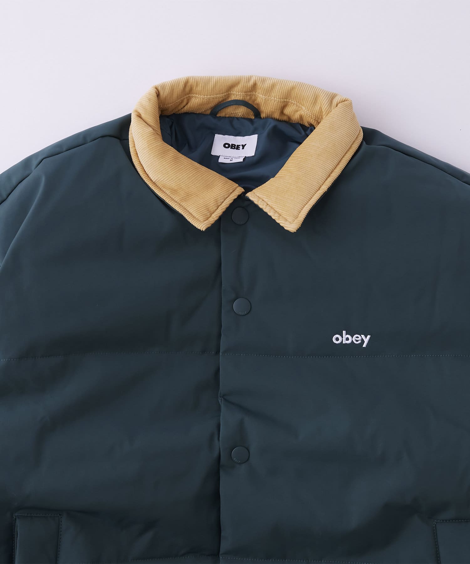 OBEY WHISPERS JACKET | WHO'S WHO gallery(フーズフーギャラリー