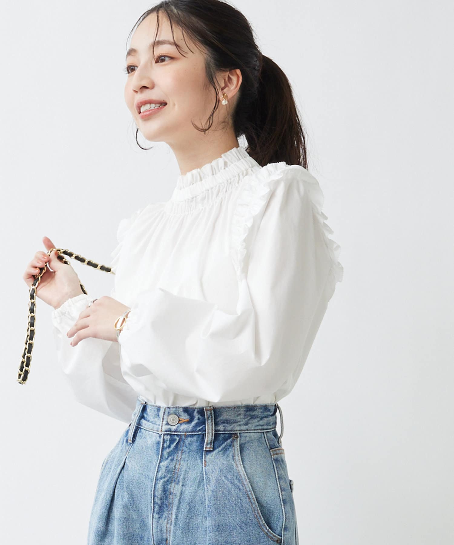 リコrikotokyo RIKO新品ブラウス白Bonbon blouse - speedlb.com