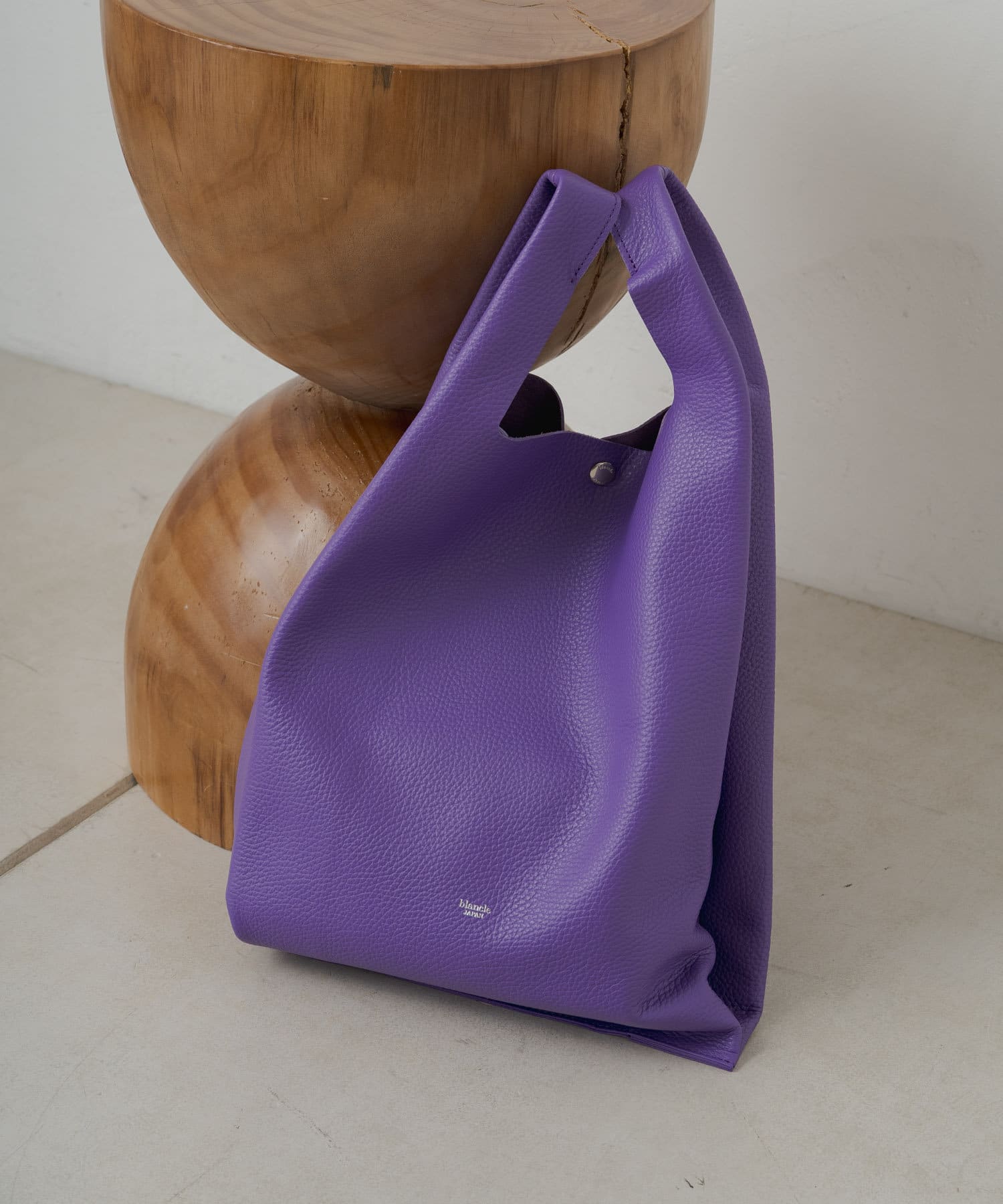 Omekashi(オメカシ) blancle SIL LEATHER SHOPPING BAG