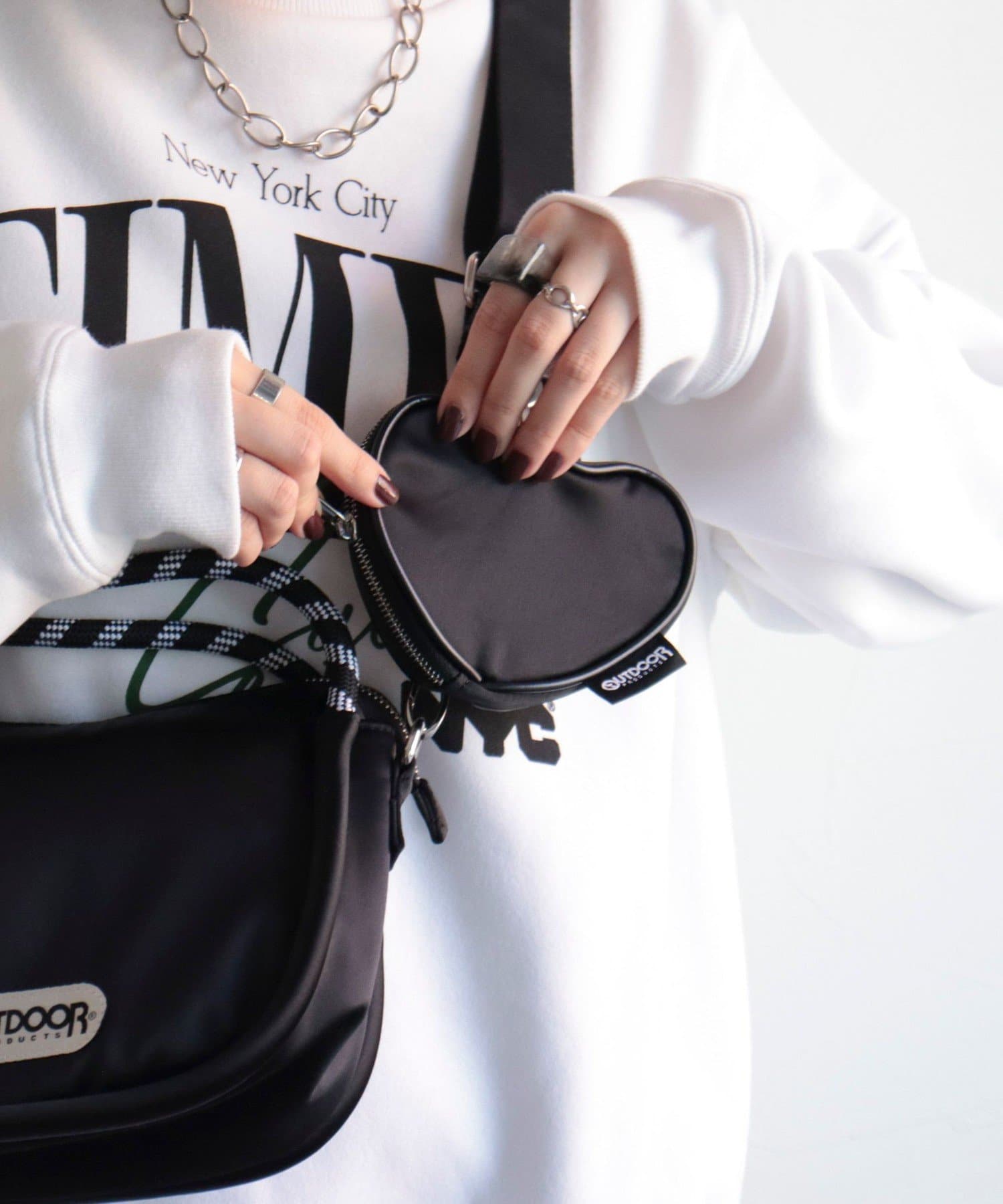 FREDY & GLOSTER(フレディ アンド グロスター) 【OUTDOOR PRODUCTS】Heart Shoulder Bag