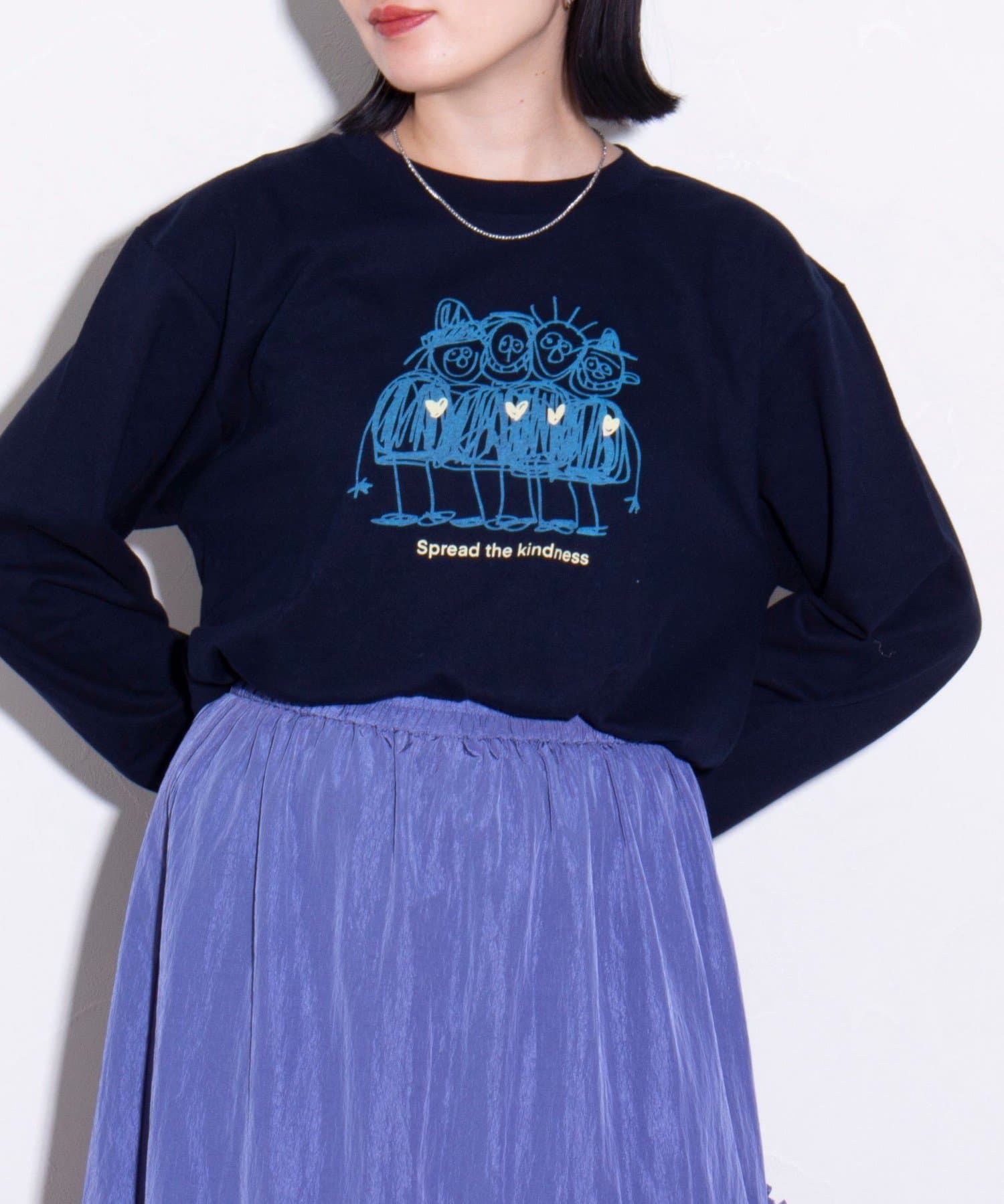 FREDY & GLOSTER(フレディ アンド グロスター) イラストレーター【ogwillust/オガワナツミ】コラボロンT vol1