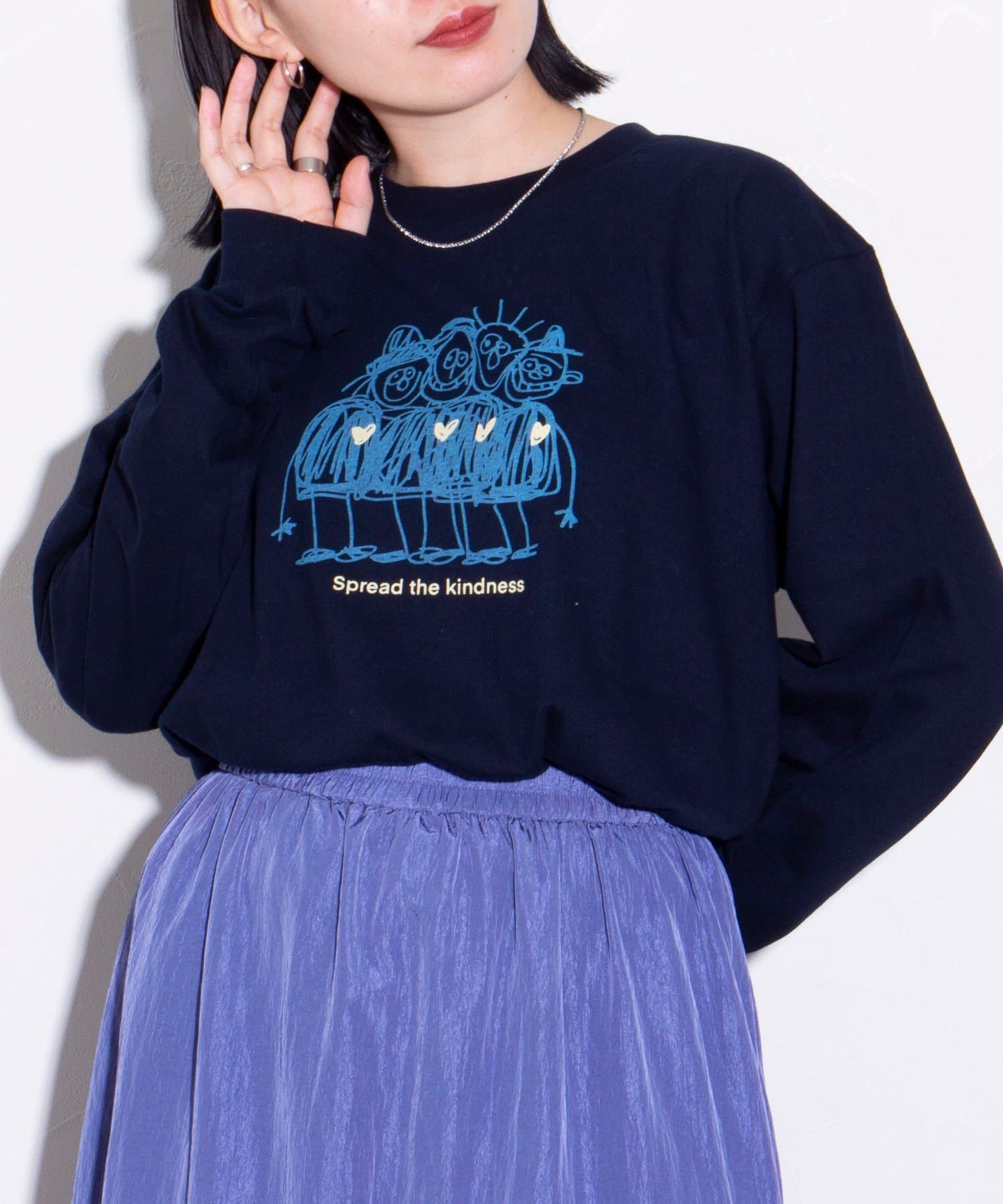 FREDY & GLOSTER(フレディ アンド グロスター) イラストレーター【ogwillust/オガワナツミ】コラボロンT vol1