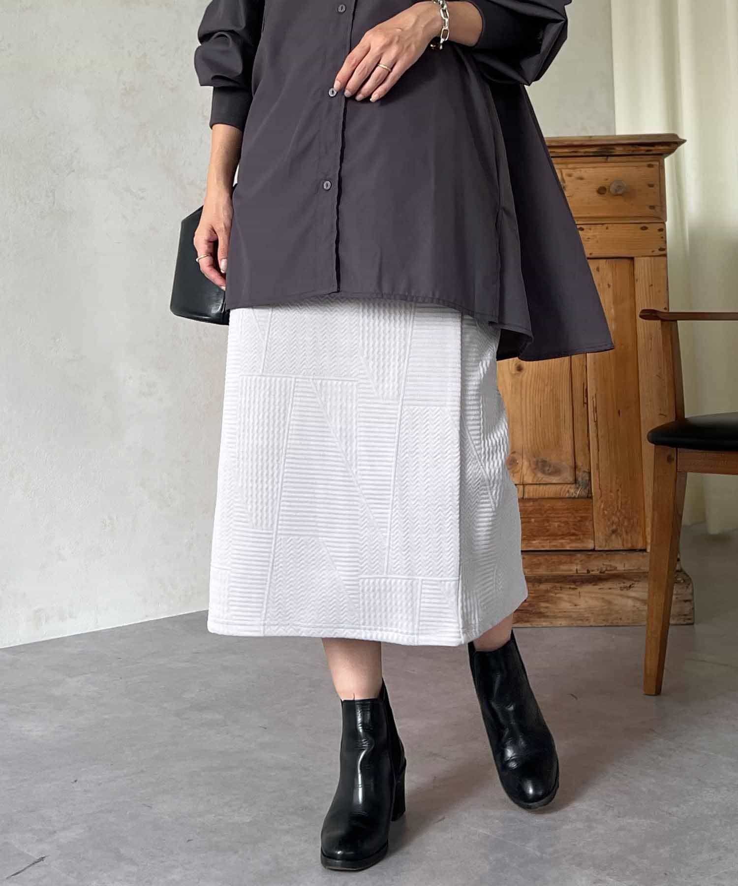 Croisiere(クロジエール) デザインIラインスカート