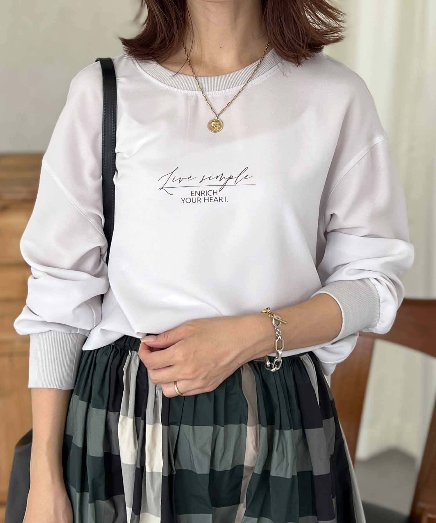 ロゴ2wayジョーゼットプルオーバー | Croisiere(クロジエール