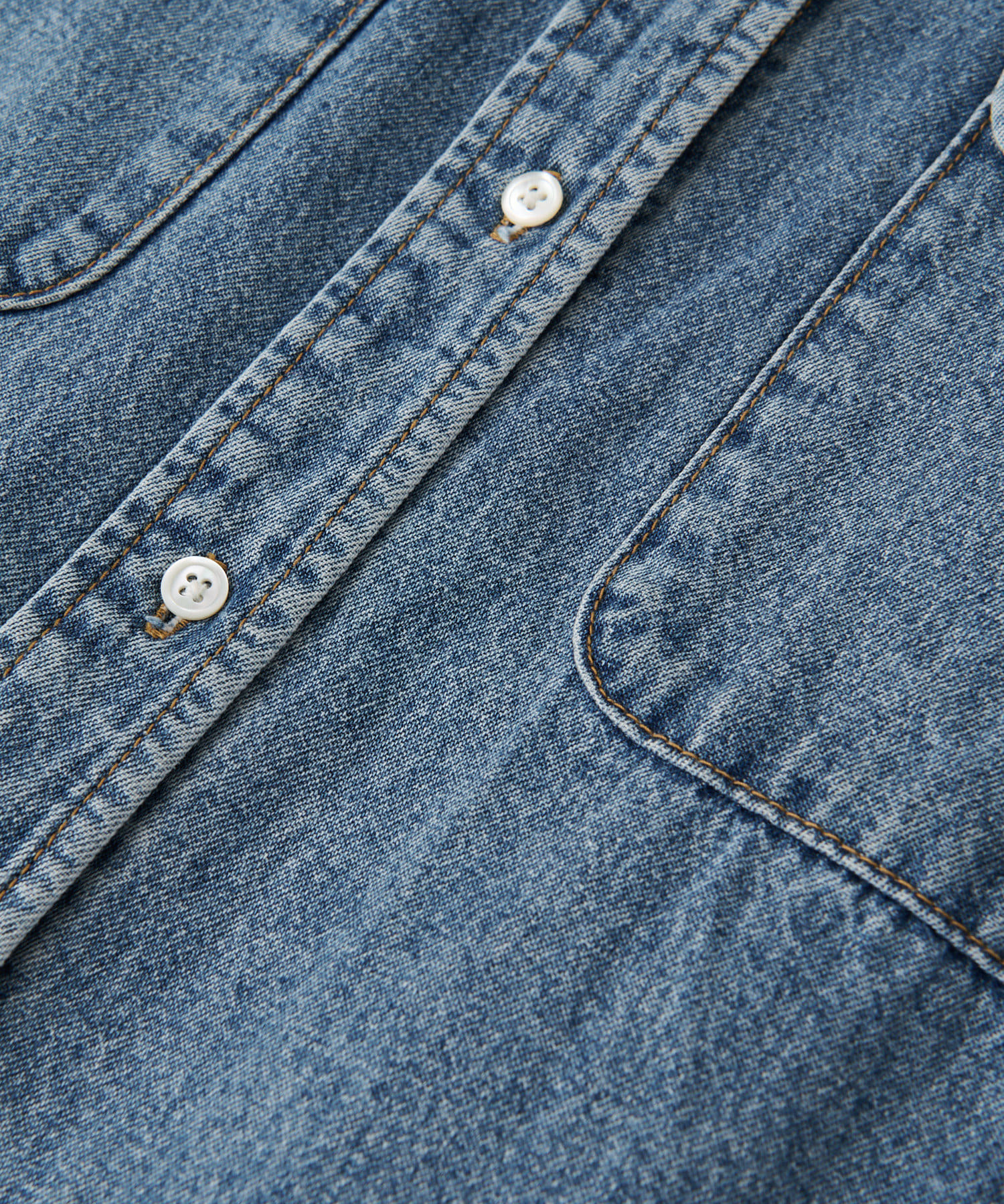 RIVE DROITE(リヴドロワ) 【ベストセラー】【MONN.:.(モン)】ビッグデニムシャツ