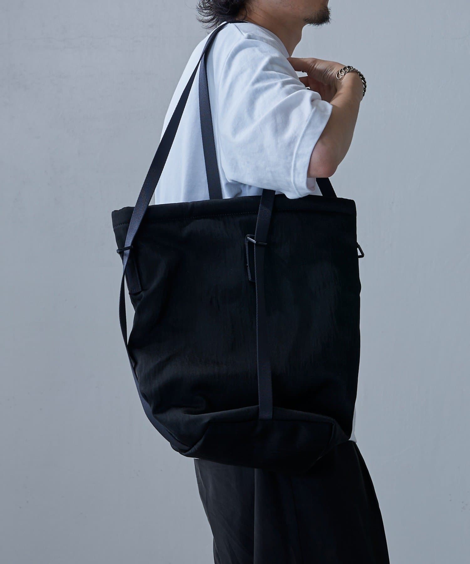 Lui's(ルイス) メンズ annie puffer duffle bag /cerato bright ブラック