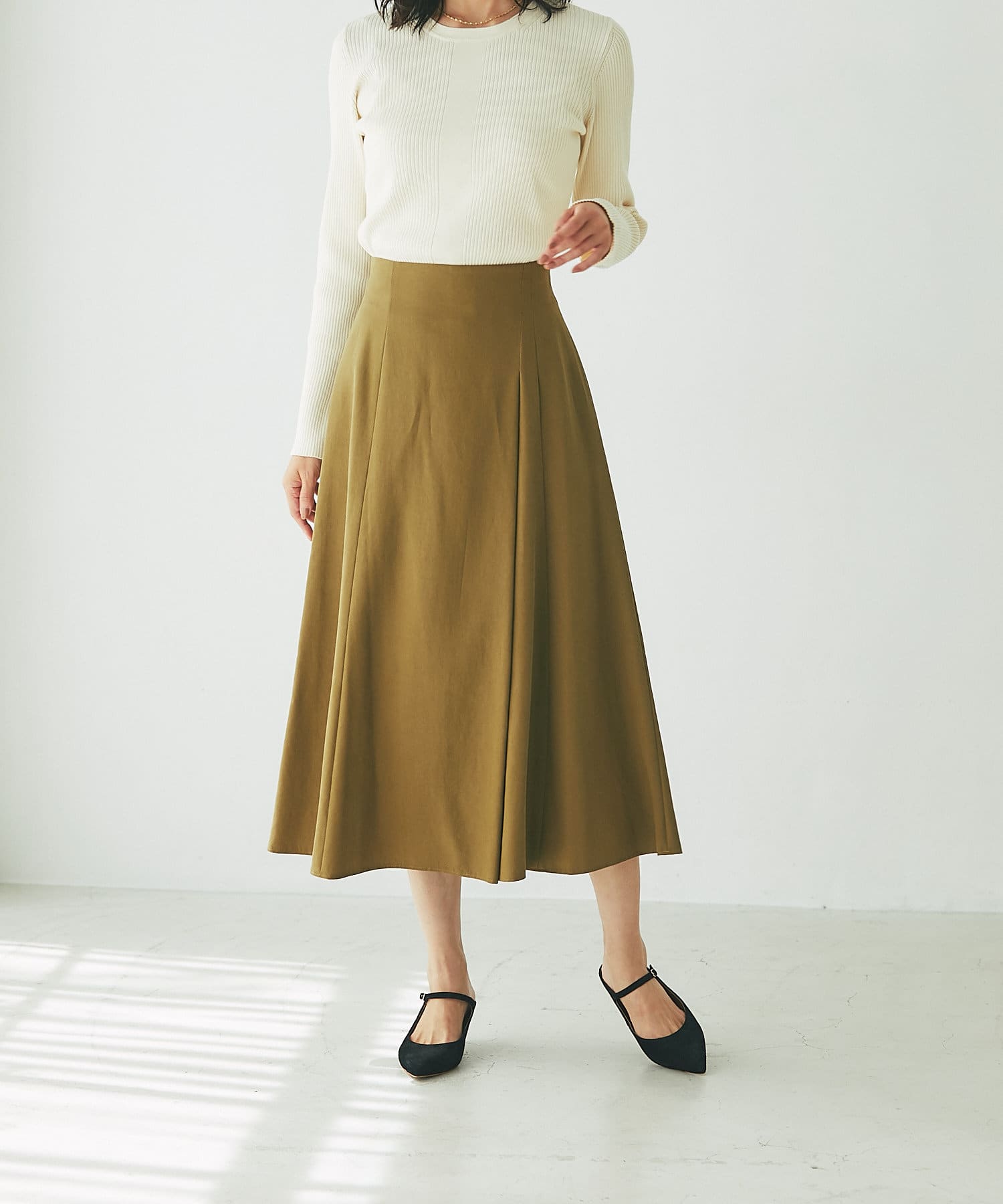 OUTLET(アウトレット) 【RIVE DROITE】ラップスカート