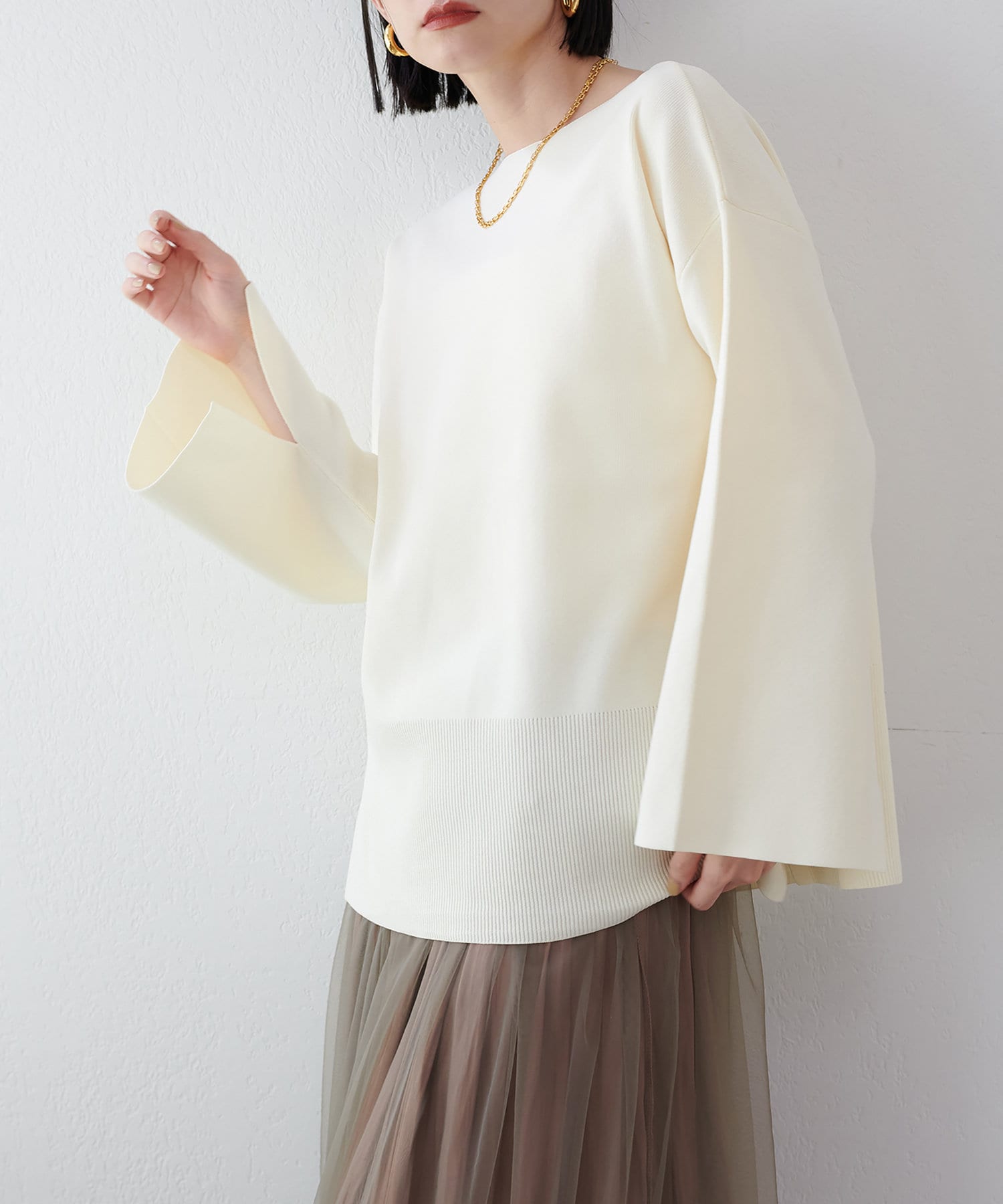 LARUTA(ラルータ) ウォッシャブルポリニット