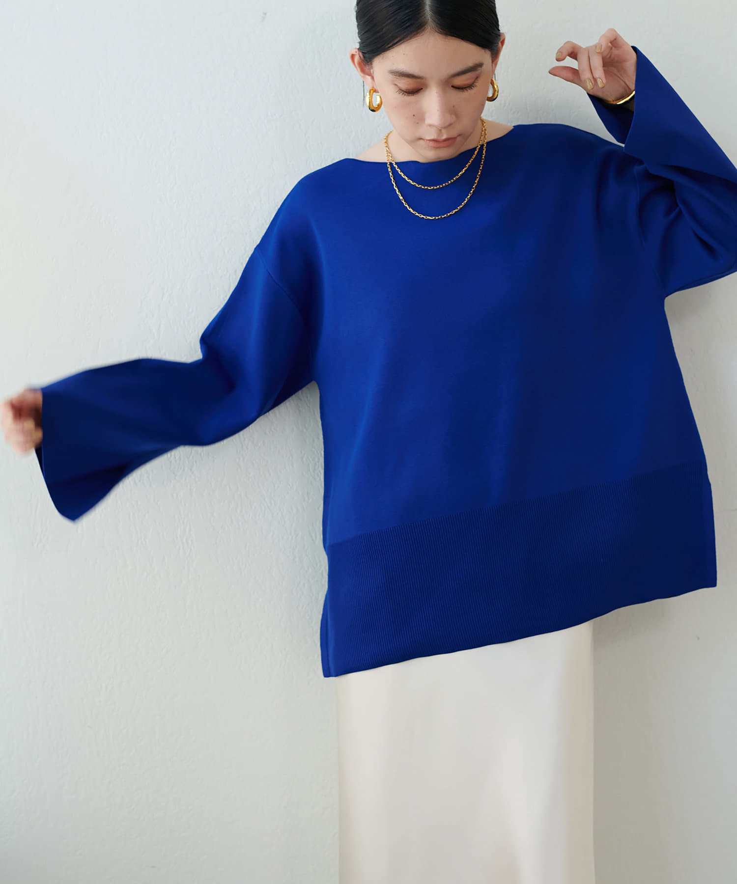 LARUTA(ラルータ) ウォッシャブルポリニット