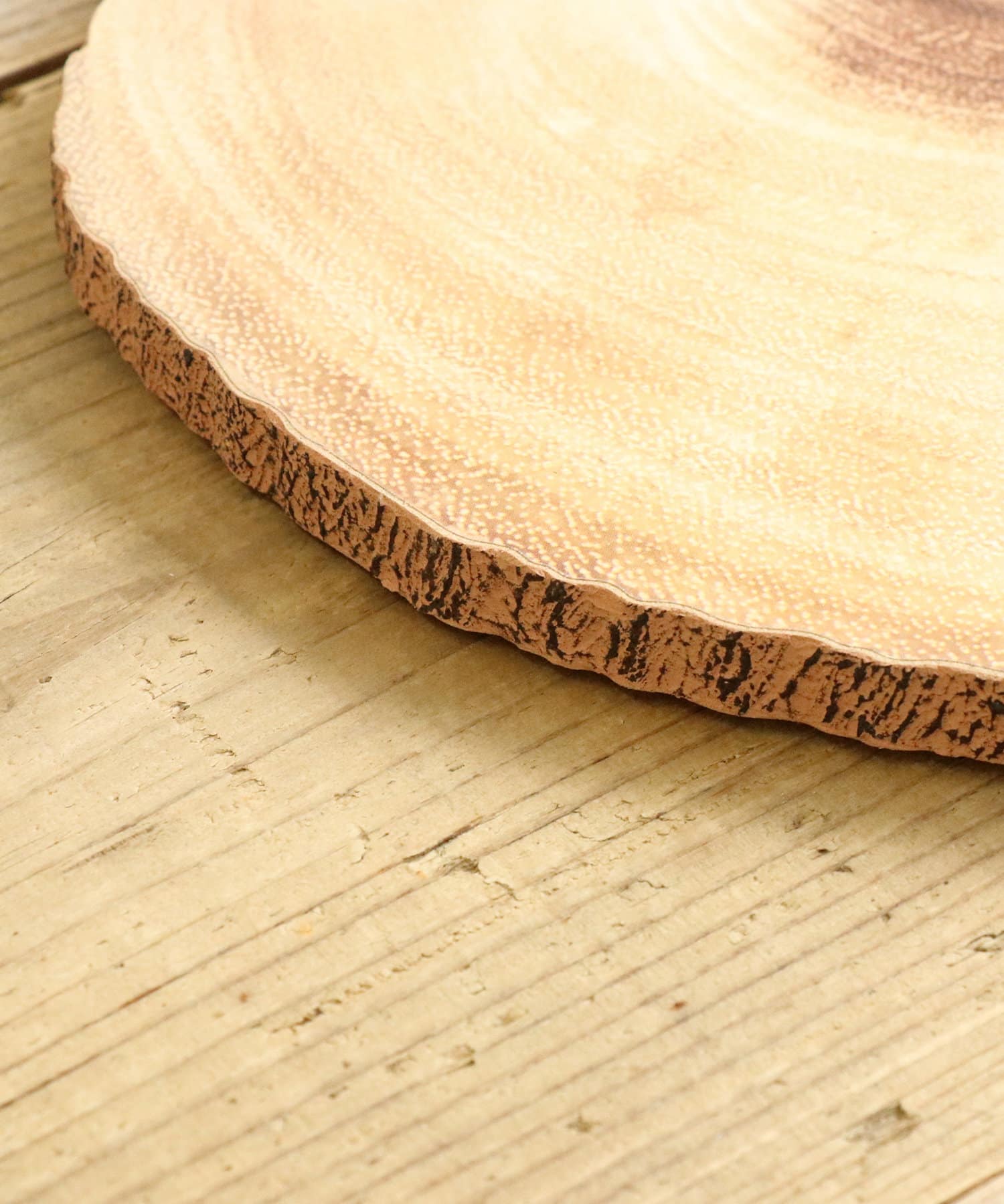 salut!(サリュ) 切り株プレート