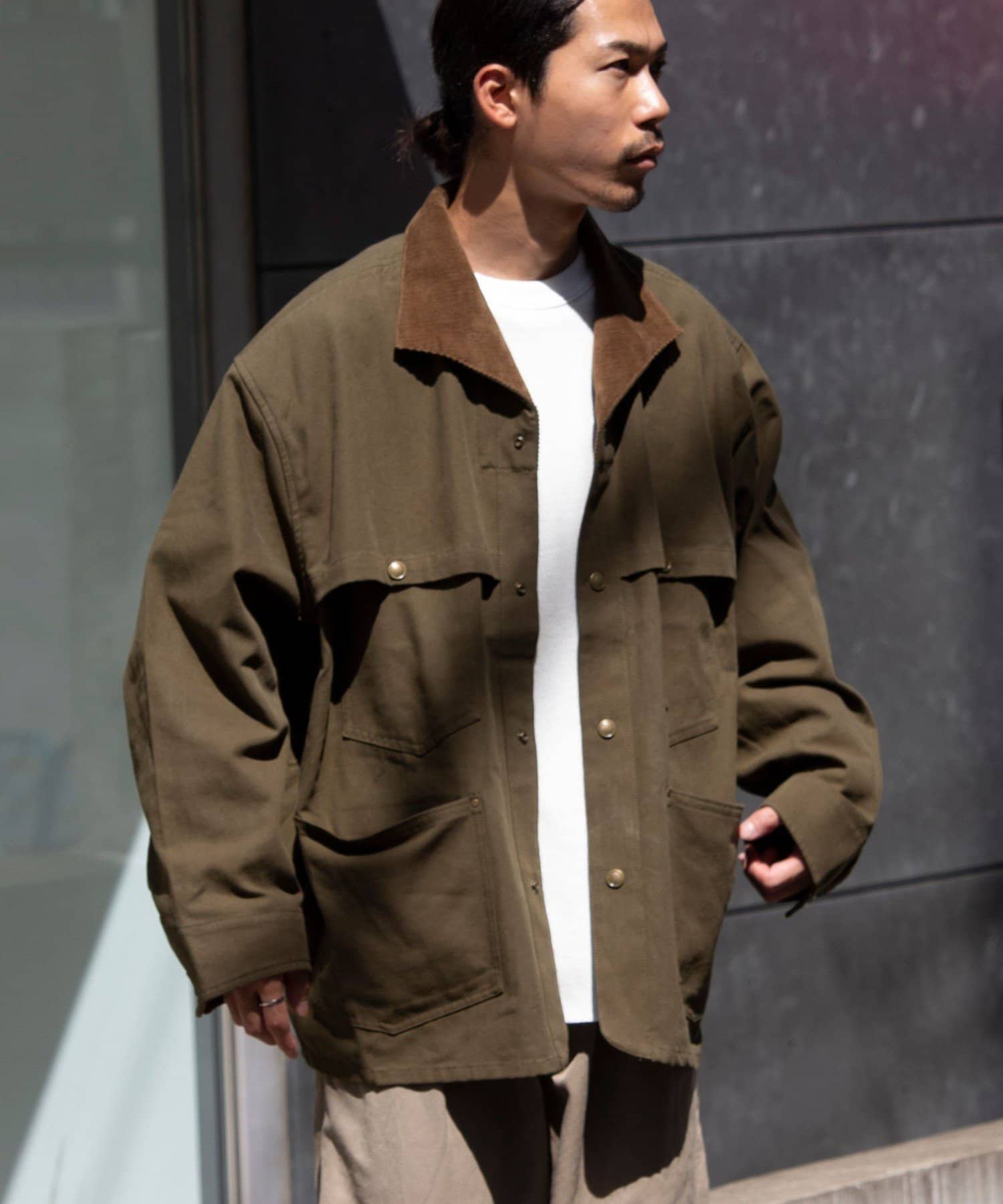 ARMY TWILL】logger jacket | FREDY & GLOSTER(フレディ アンド ...