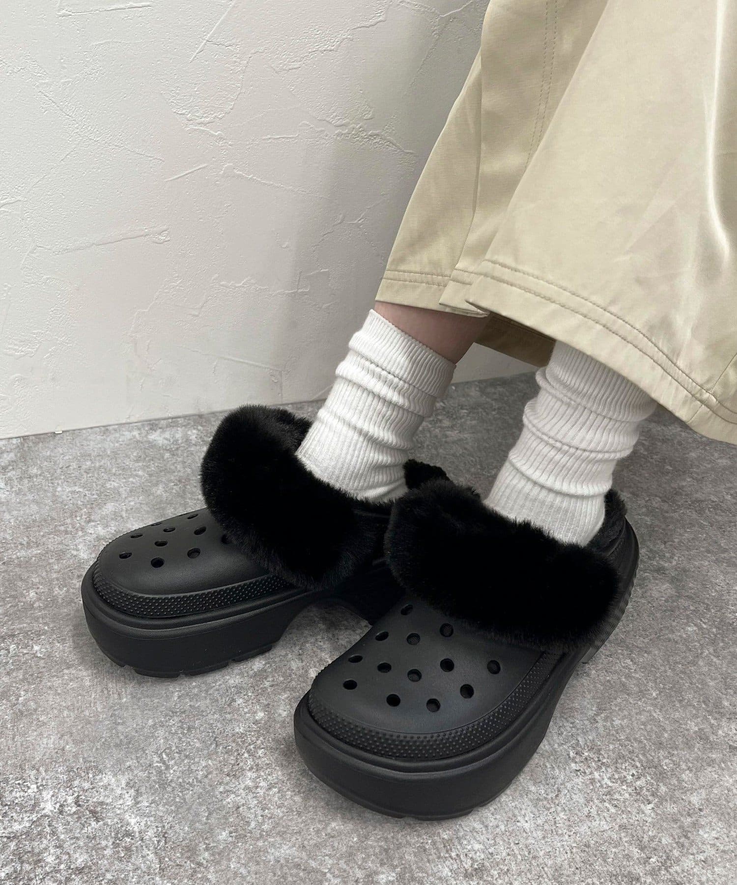 FREDY & GLOSTER(フレディ アンド グロスター) 【crocs/クロックス】STOMP LINED CLOG