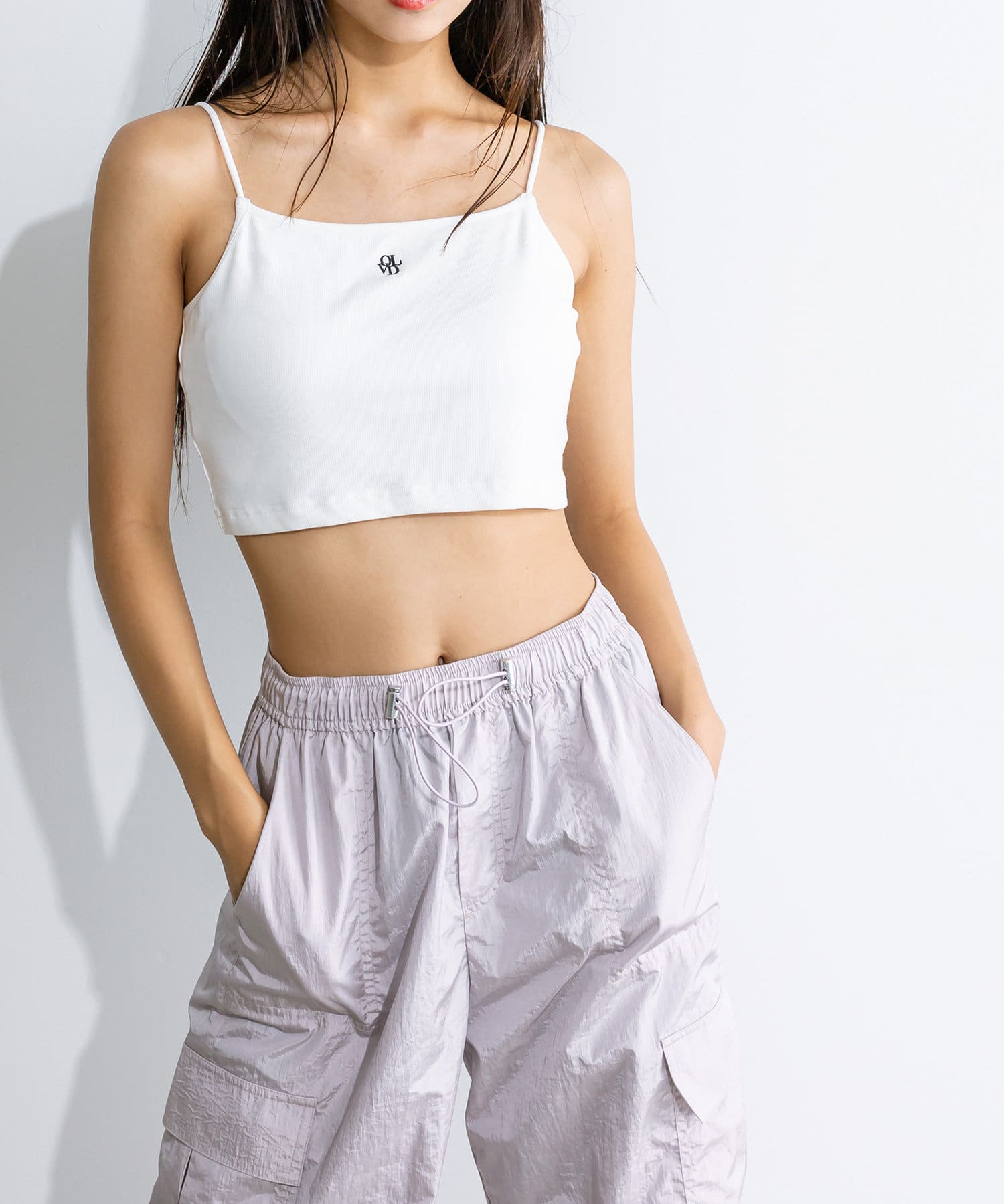 クロップドキャミソール | OLIVE des OLIVE(オリーブ デ オリーブ