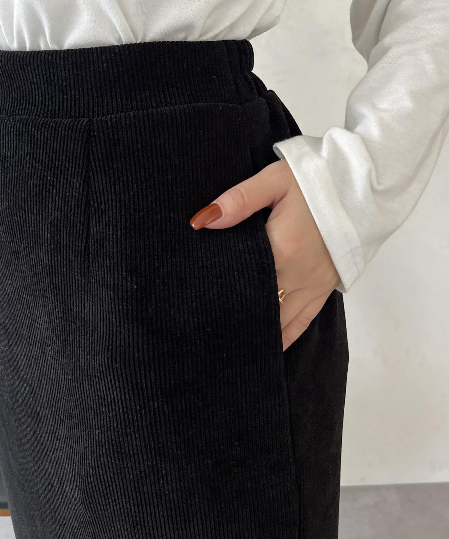 prose verse(プロズヴェール) 【S~Lサイズ展開】カットリブナロースカート