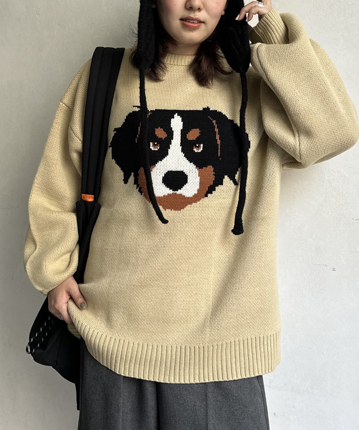 DOGジャガードBIGニット | CPCM(シーピーシーエム)レディース | PAL