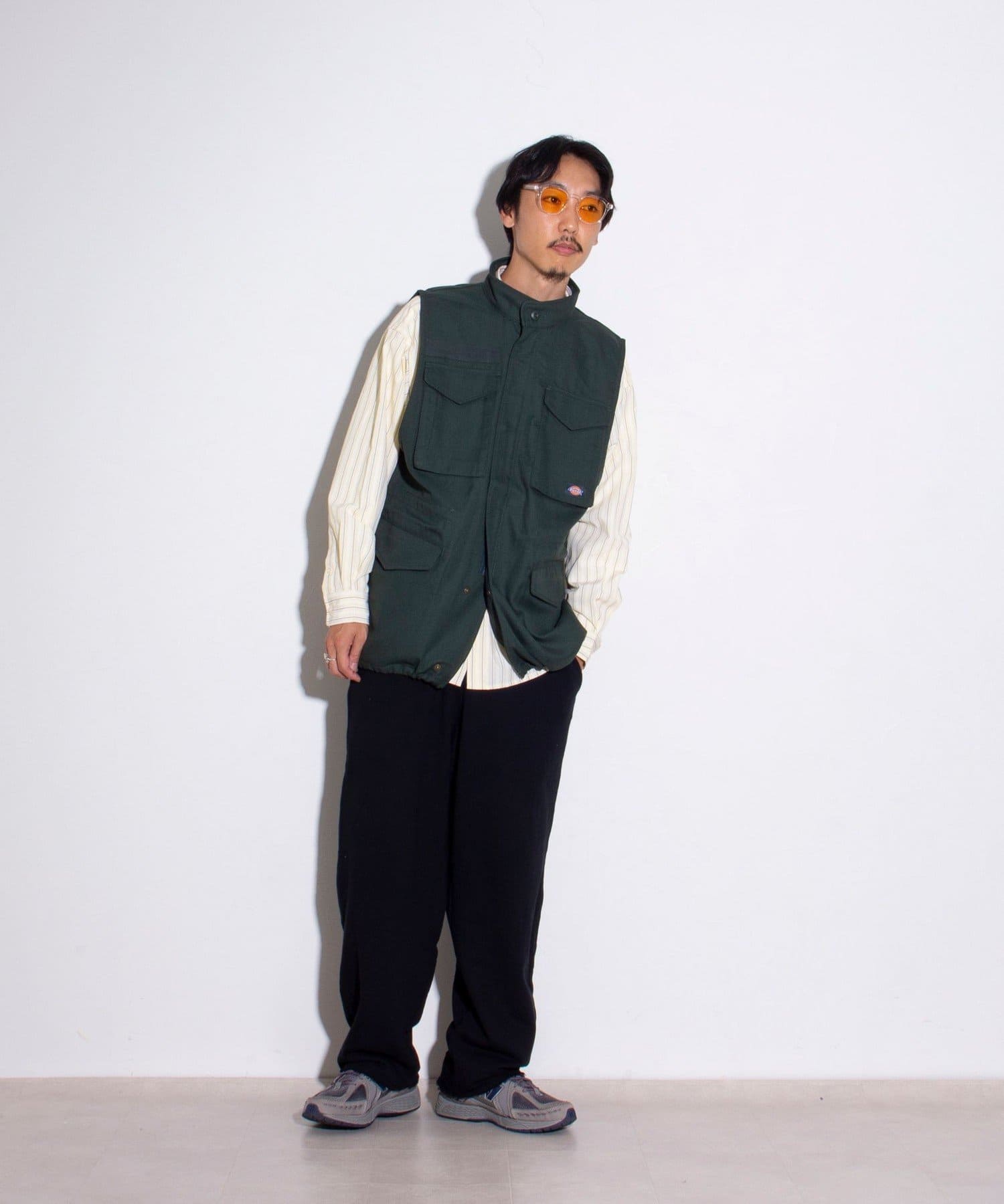 Dickies】ブラッシュドツイルM65ベスト ミリタリー | FREDY & GLOSTER
